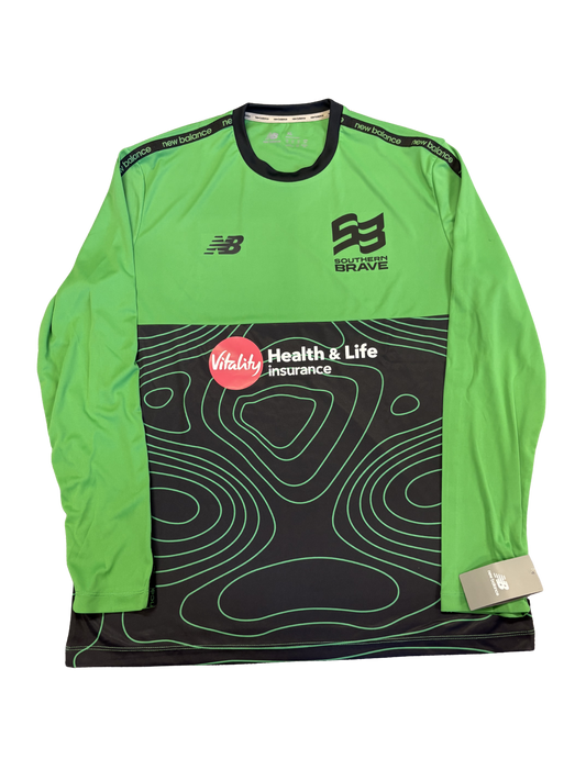 Southern Brave 2025 Hundred Player Issue LS Training T-Shirt