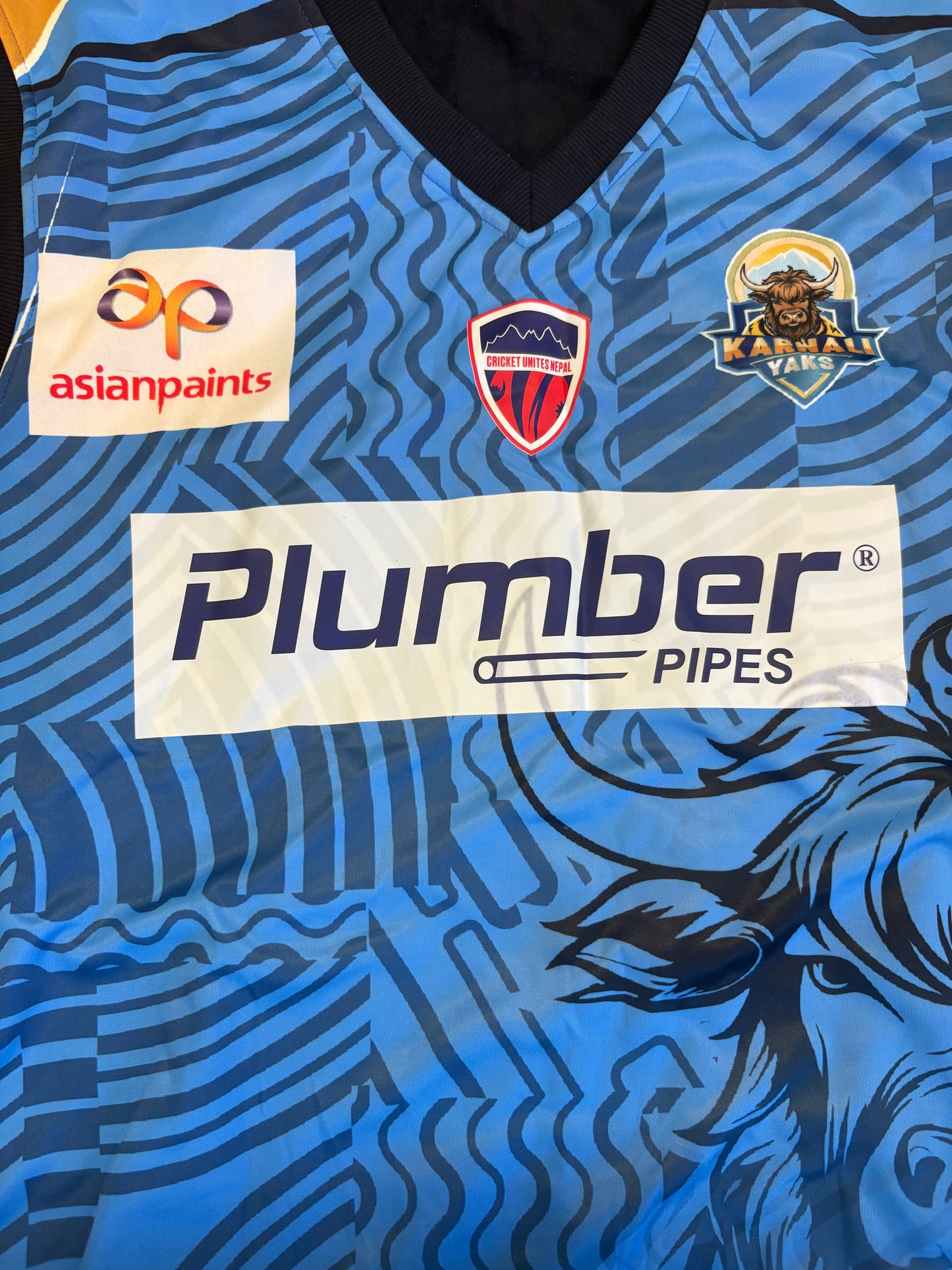 Mark Watt Karnali Yaks 2025 NPL Match Worn Playing Pullover