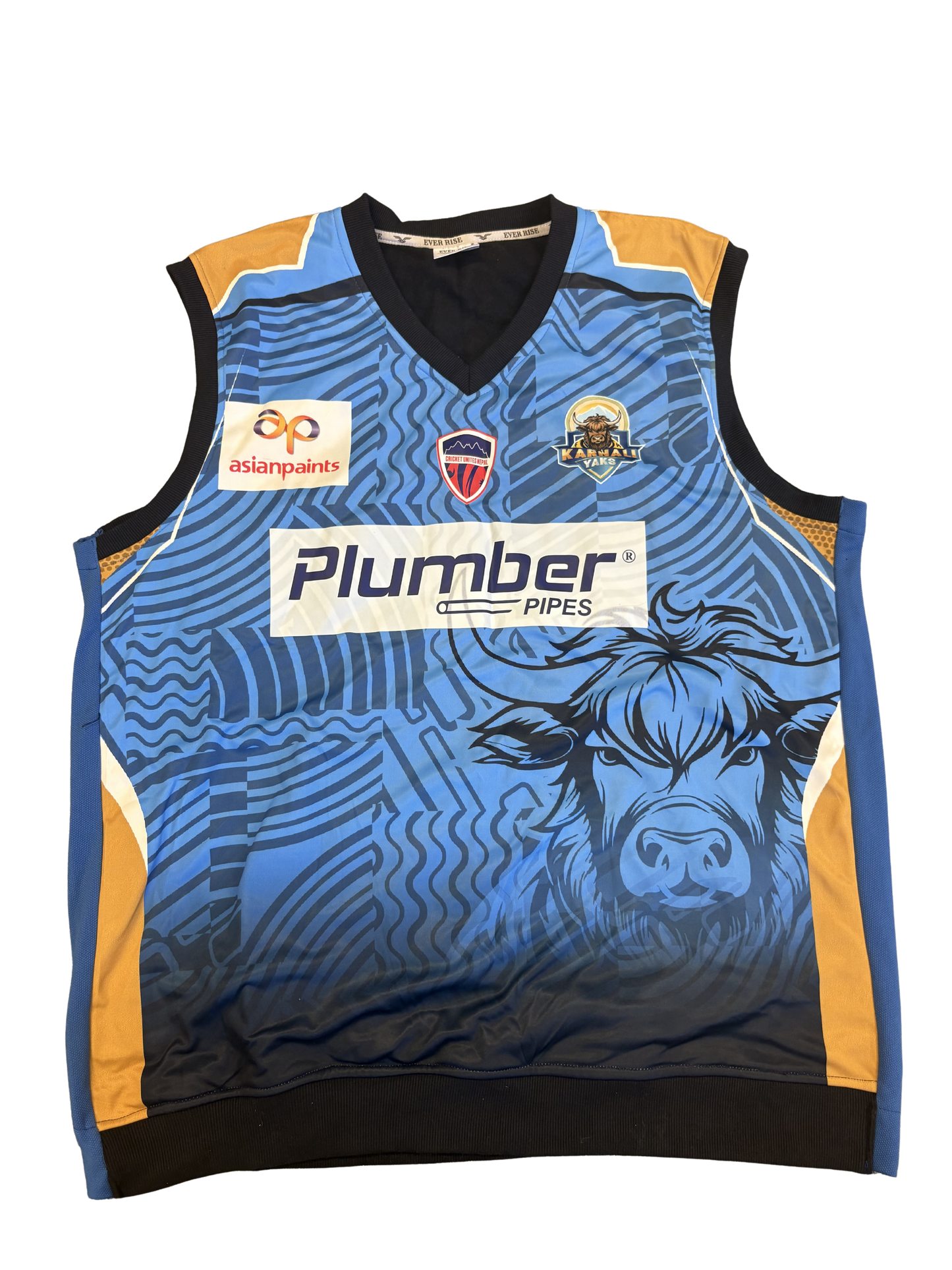 Mark Watt Karnali Yaks 2025 NPL Match Worn Playing Pullover