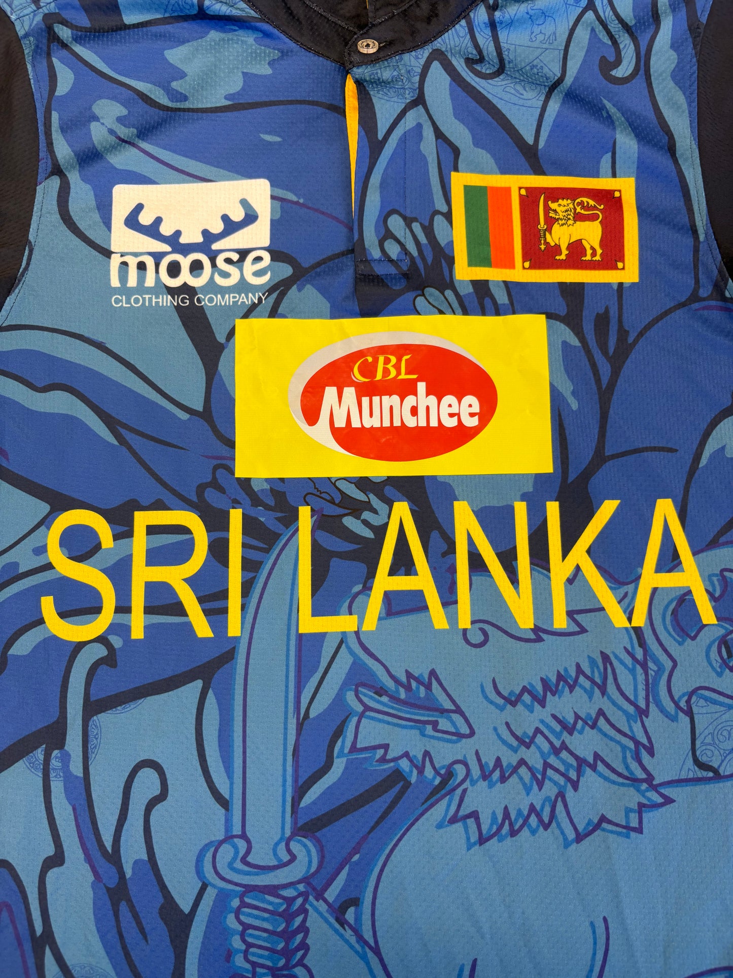 Eshan Malinga Sri Lanka 2024 T20 Match Issue SS Playing Shirt