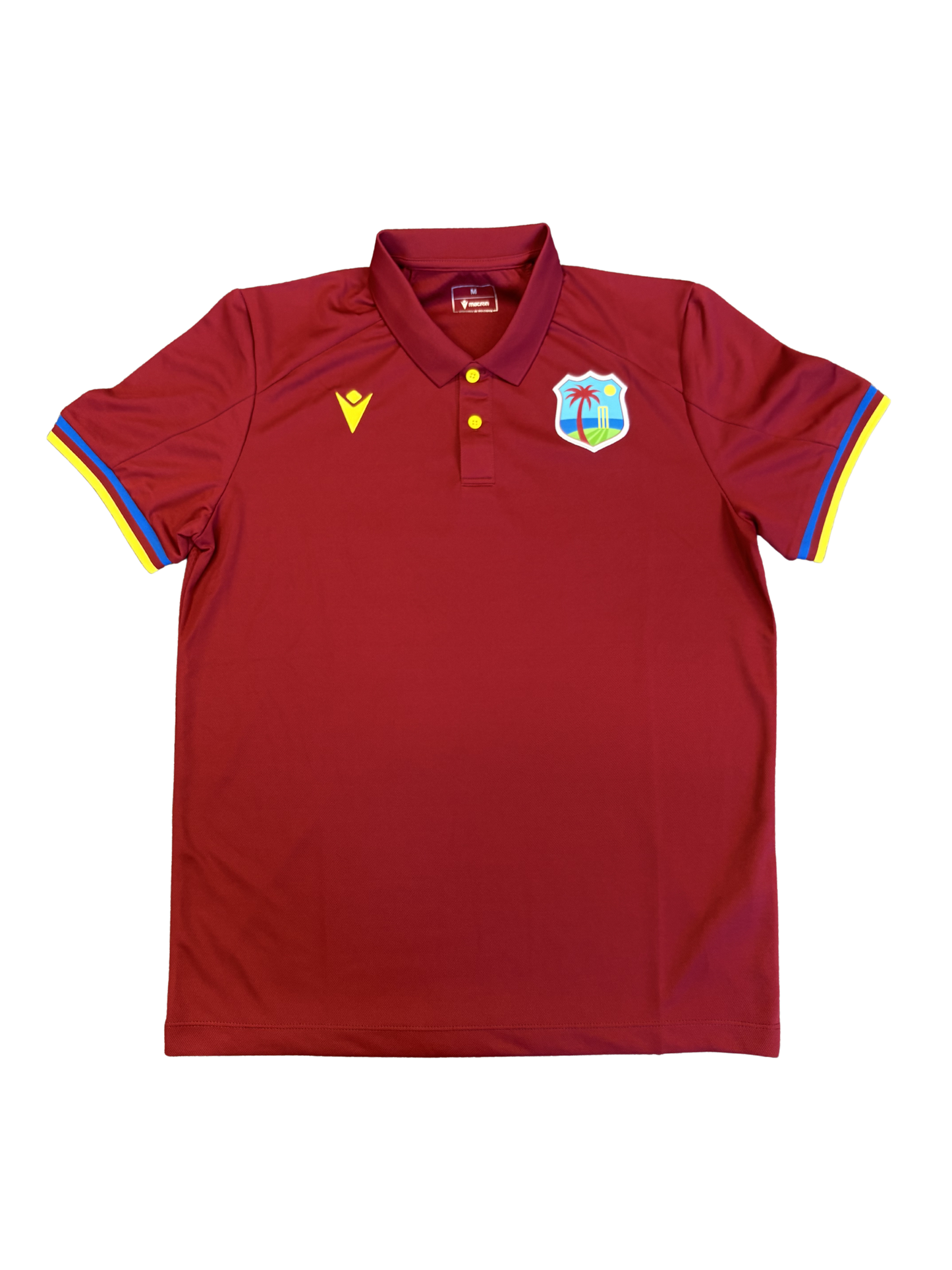 West Indies 2026 Player Issue Travel & Media Polo Shirt