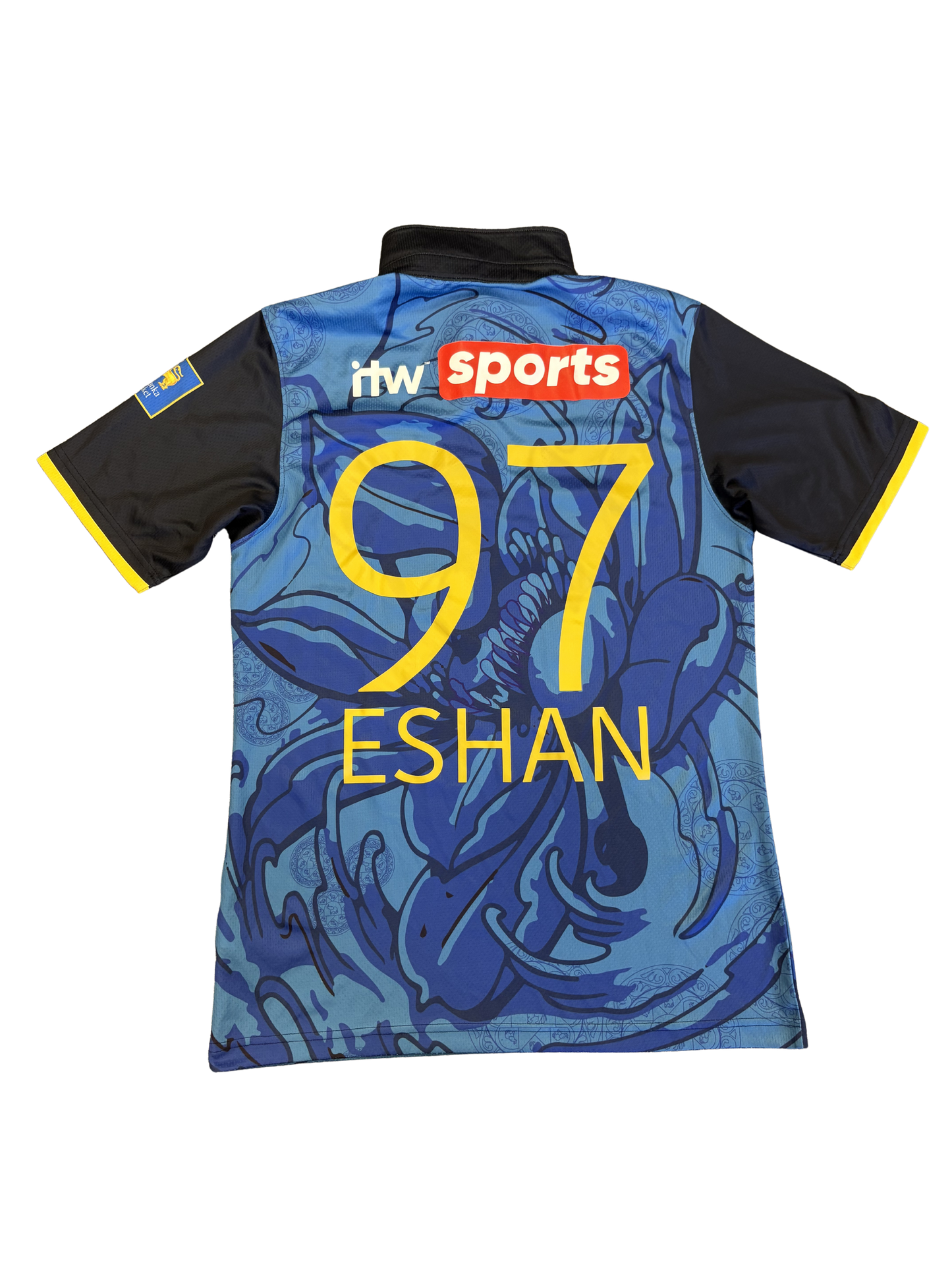 Eshan Malinga Sri Lanka 2024 T20 Match Issue SS Playing Shirt