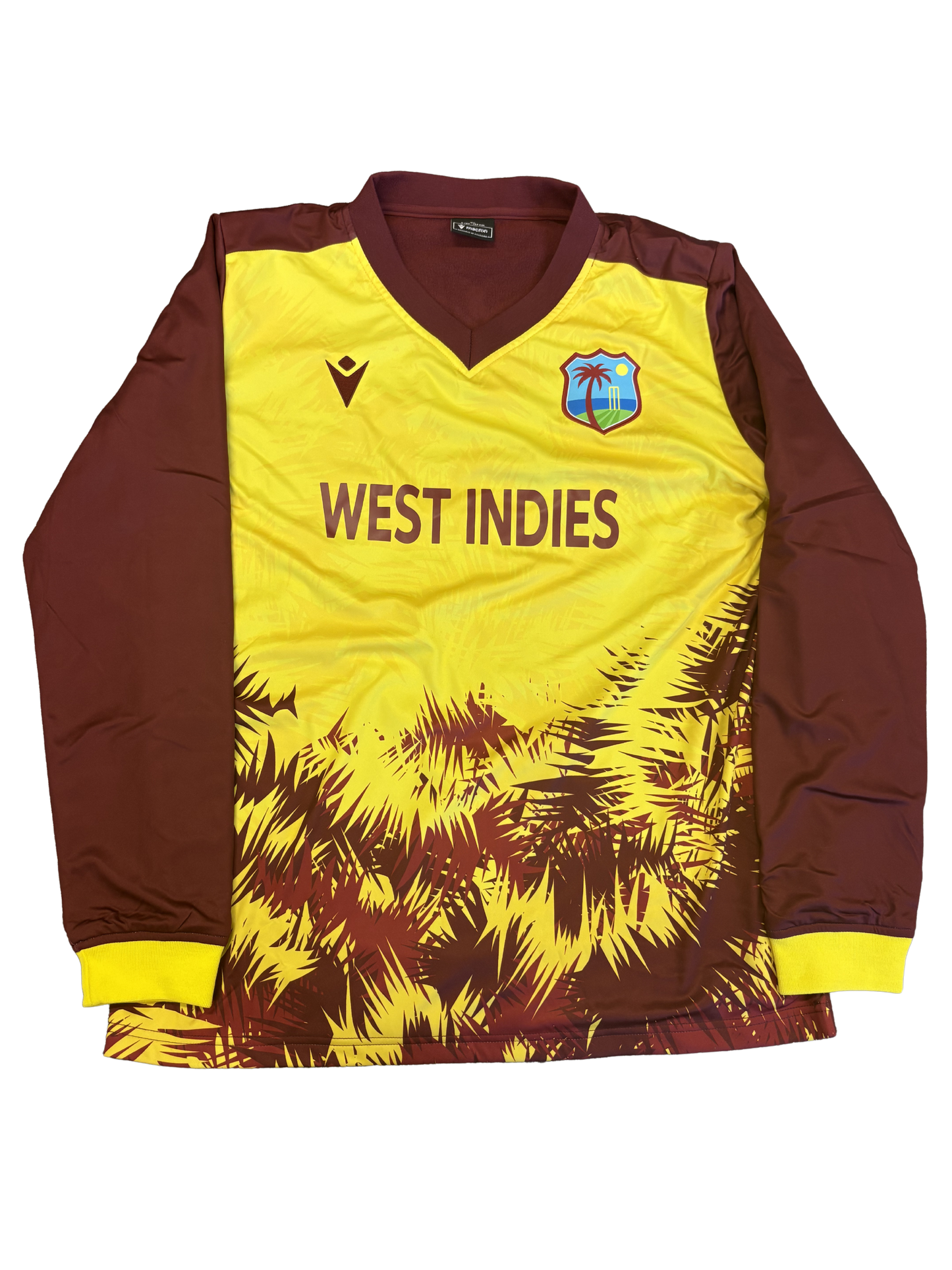 Sherfane Rutherford West Indies 2025 T20 Match Worn LS Playing Jumper
