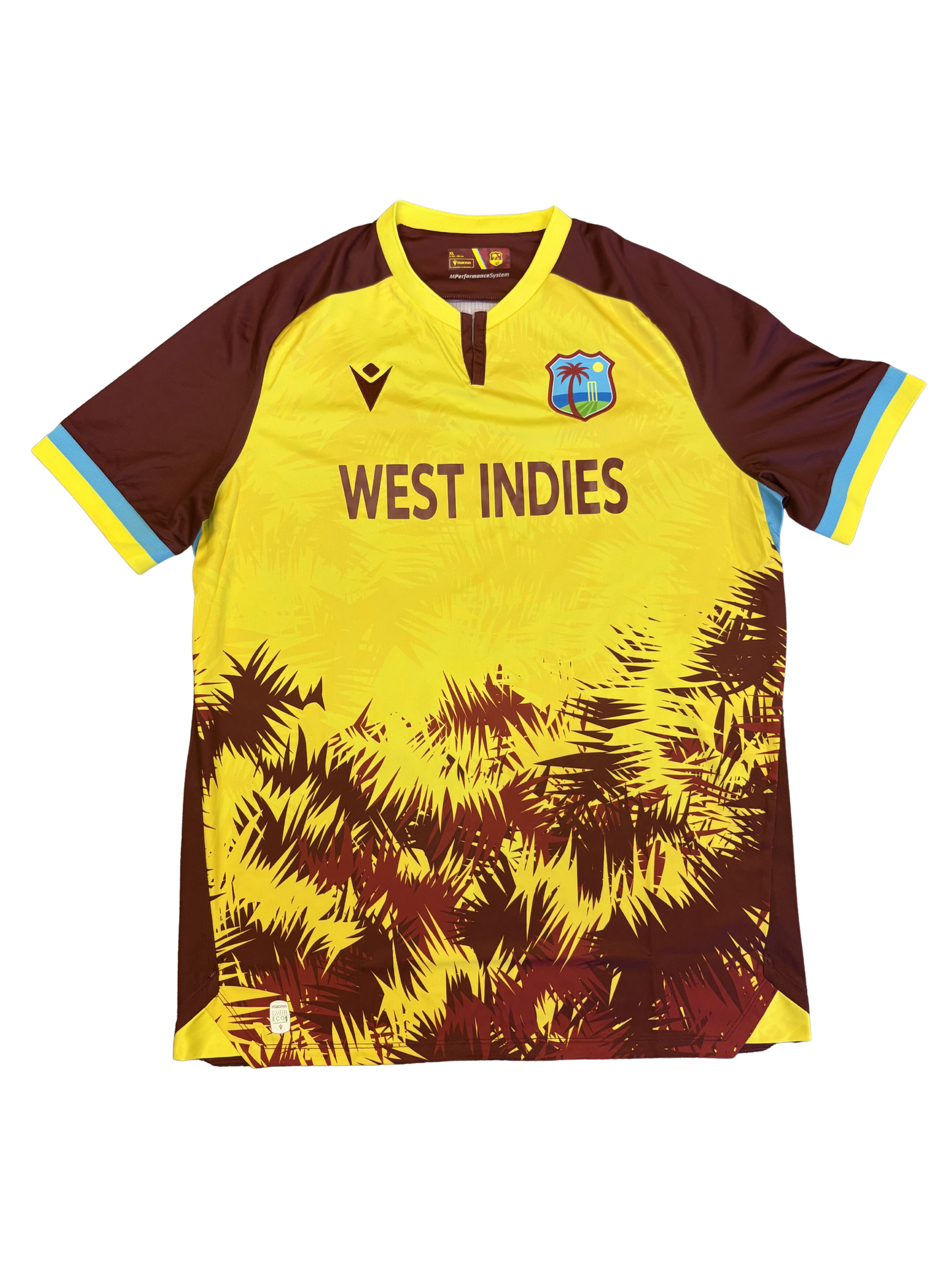 Rovman Powell West Indies 2025 T20 Match Worn SS Playing Shirt