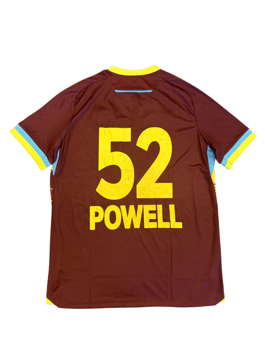 Rovman Powell West Indies 2025 T20 Match Worn SS Playing Shirt