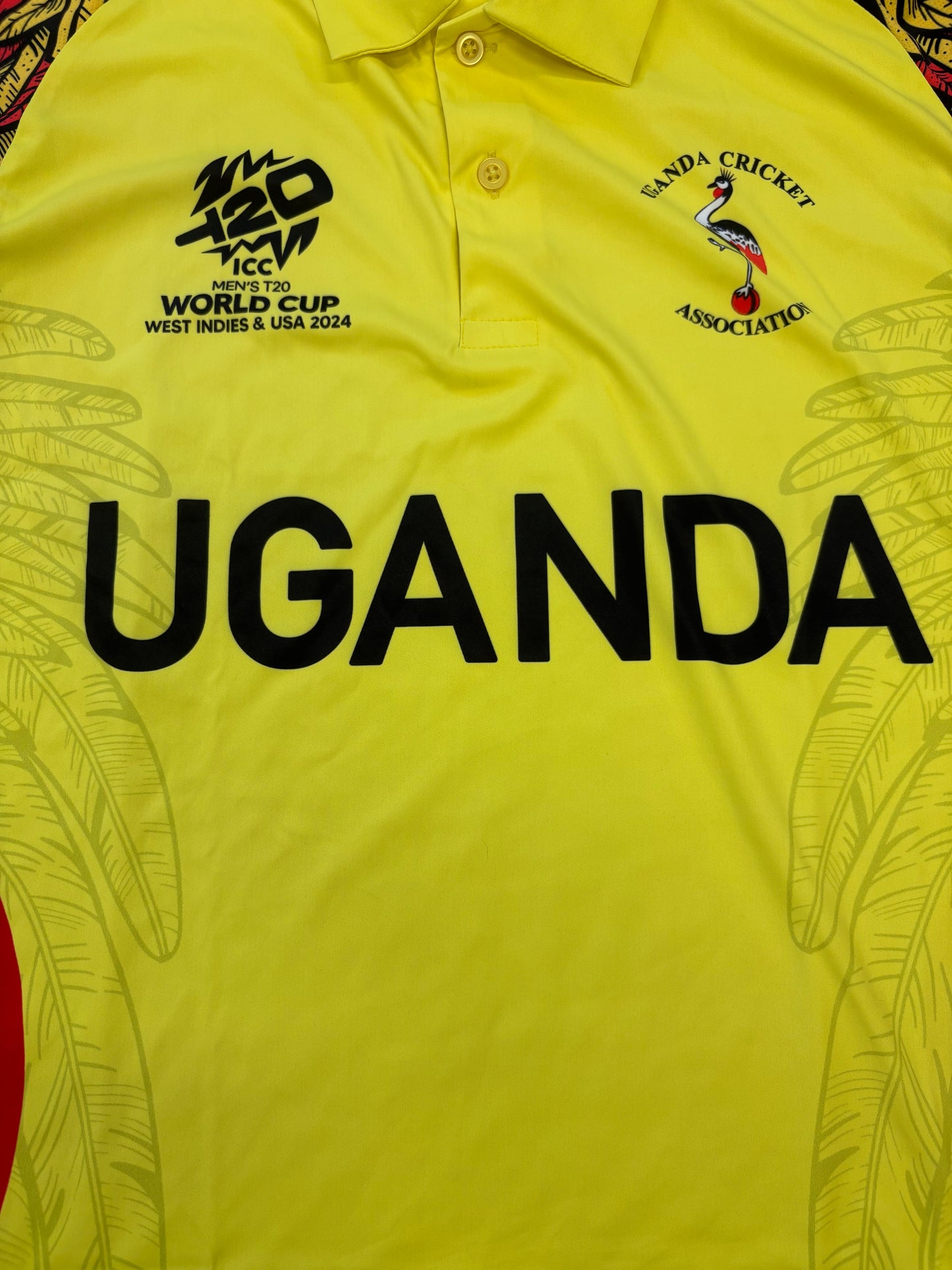 Uganda 2024 Banned T20 CWC Match Issue LS Playing Shirt