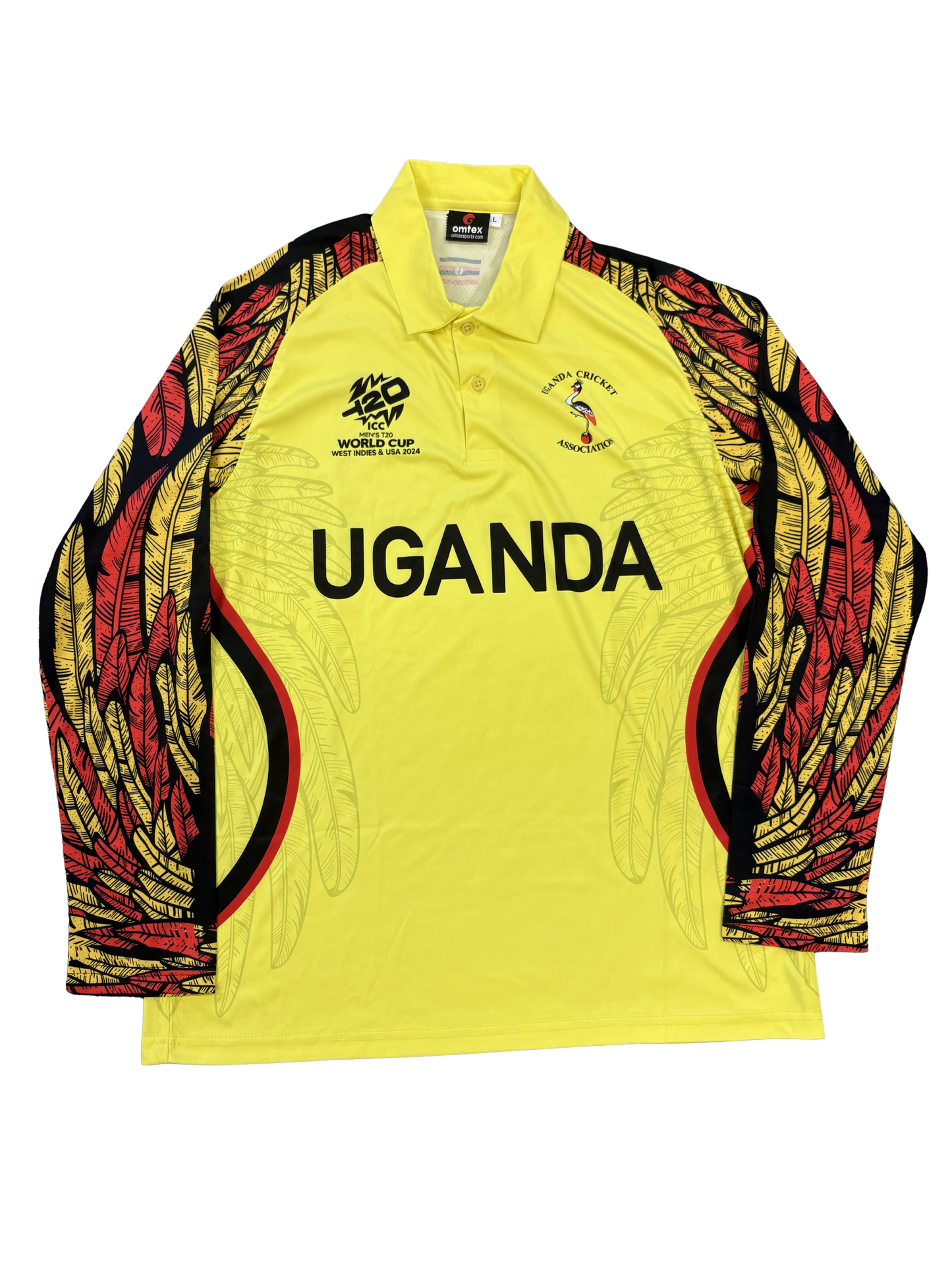 Uganda 2024 Banned T20 CWC Match Issue LS Playing Shirt
