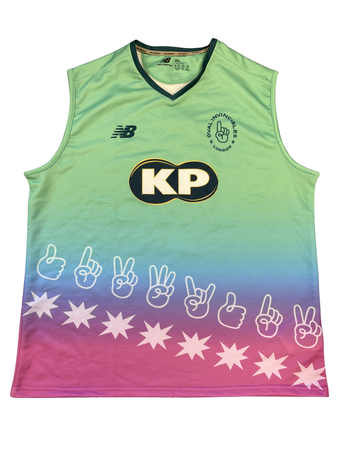 Mark Watt Oval Invincibles 2024 Match Issue Playing Pullover
