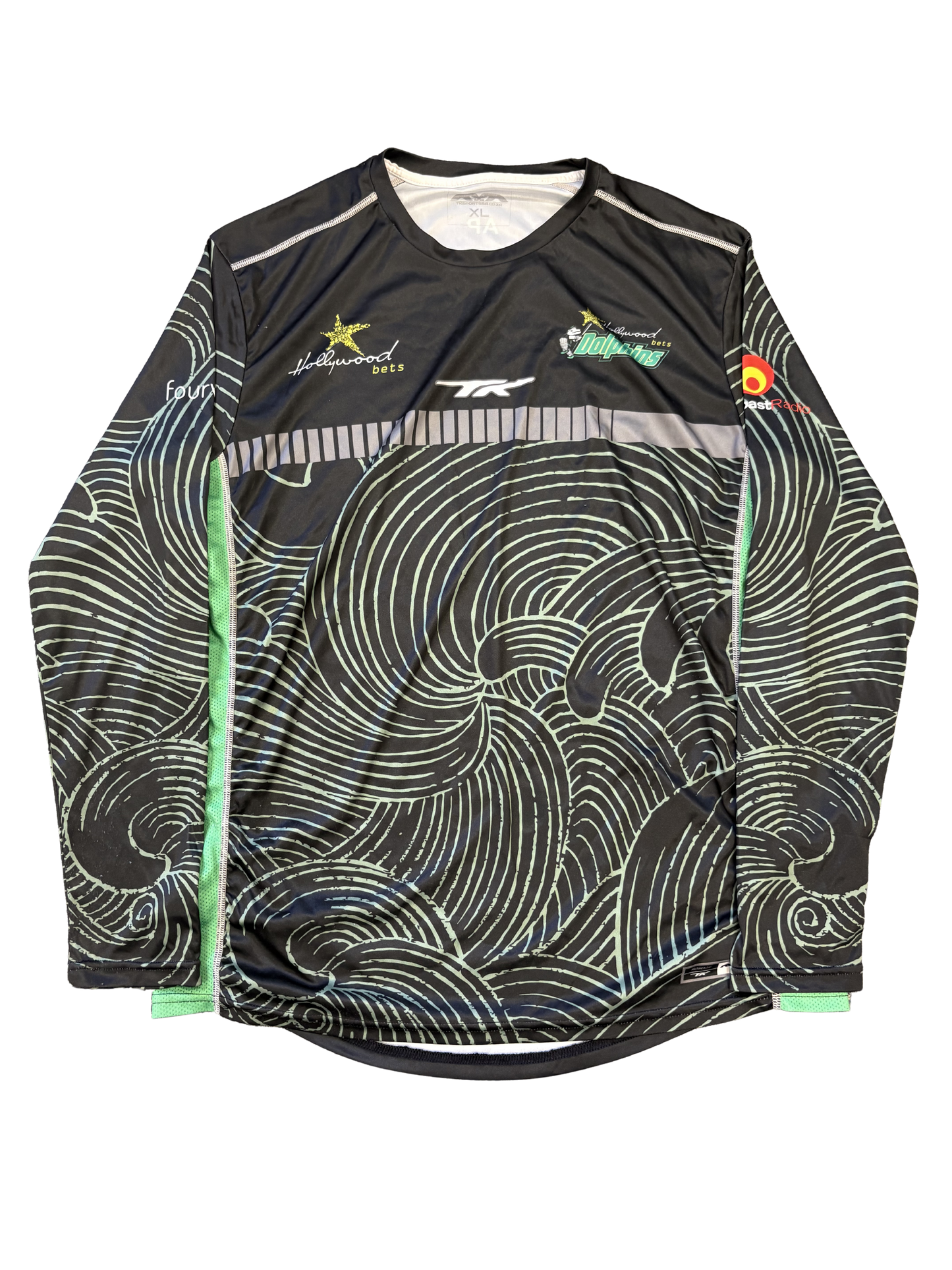 Hollywood Dolphins Player Issue LS Training T-Shirt