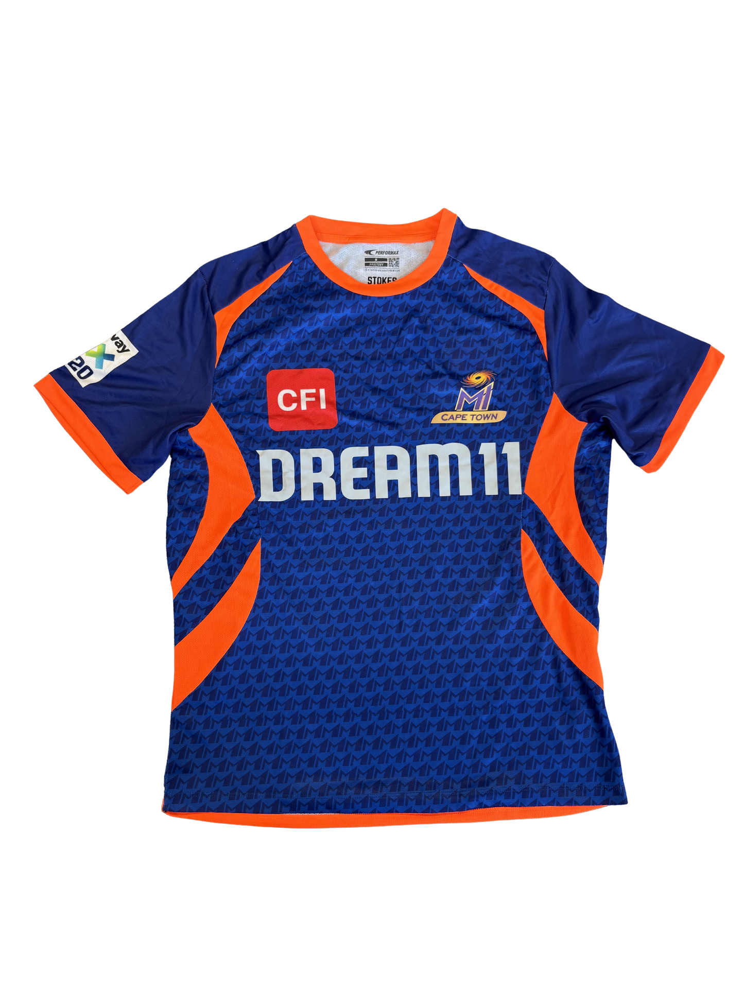 MI Cape Town 2025 SA20 Player Issue SS Training T-Shirt
