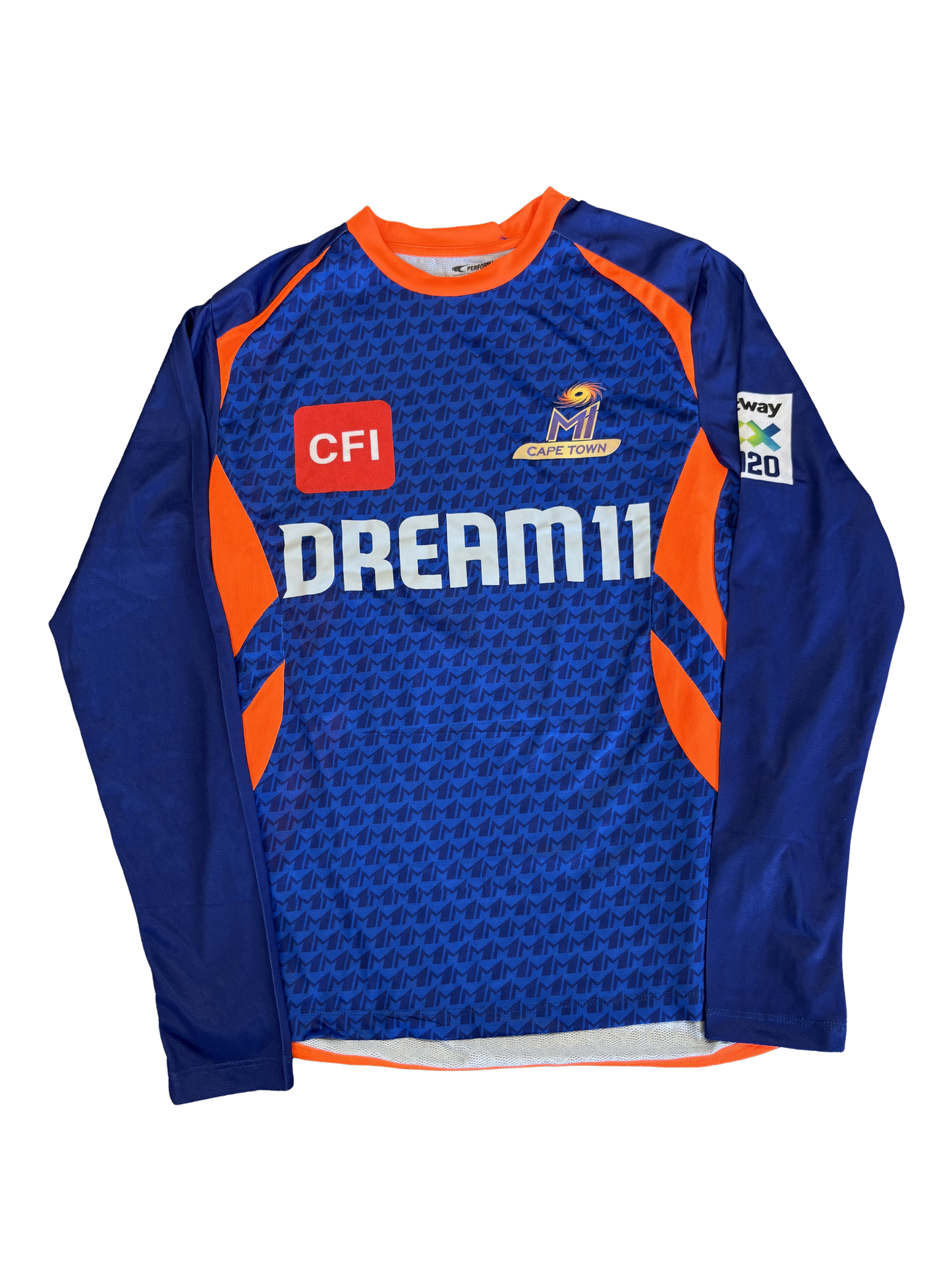 MI Cape Town 2025 SA20 Player Issue LS Training T-Shirt