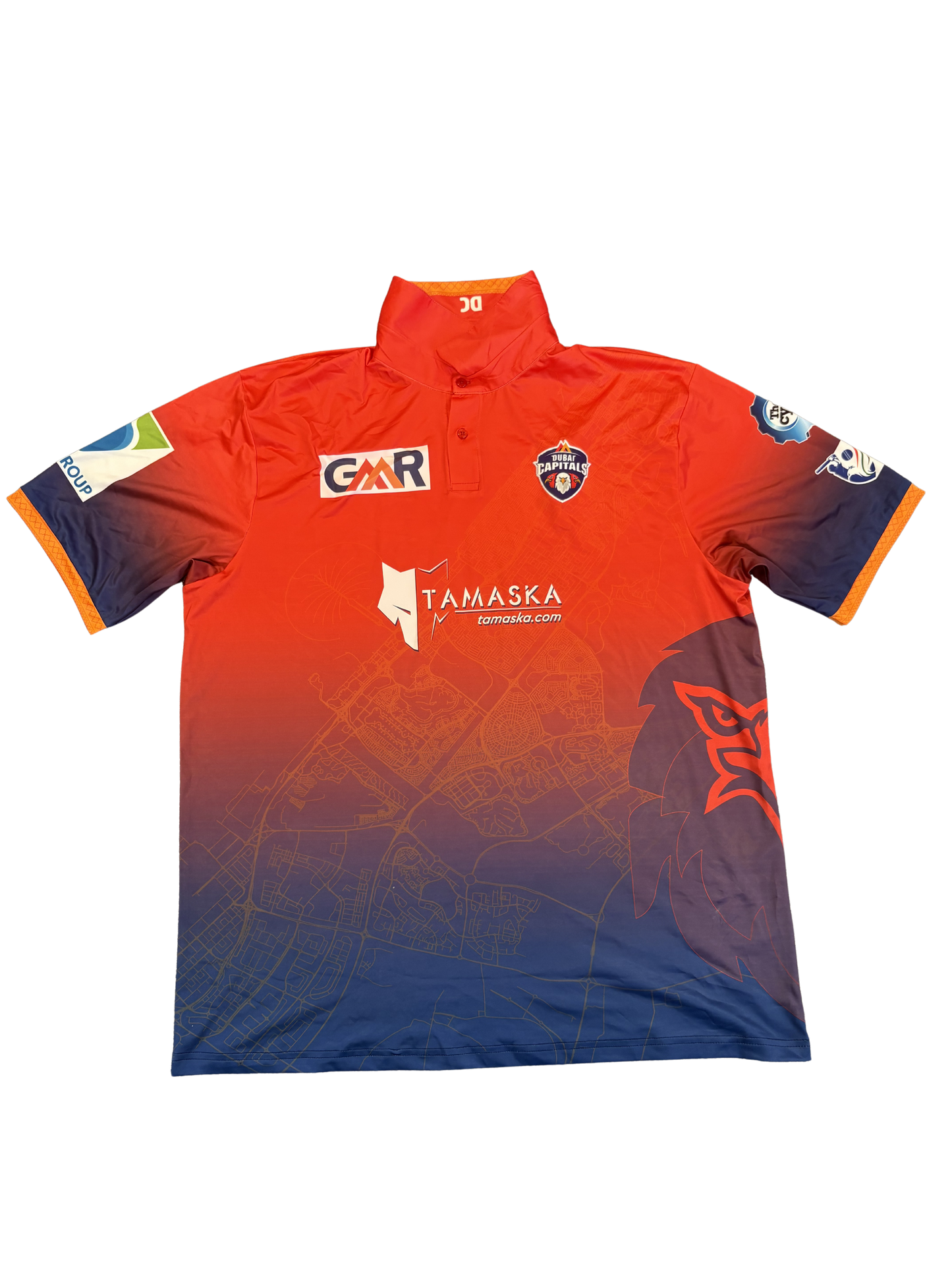 Adam Rossington Dubai Capitals 2025 ILT20 Match Worn SS Playing Shirt