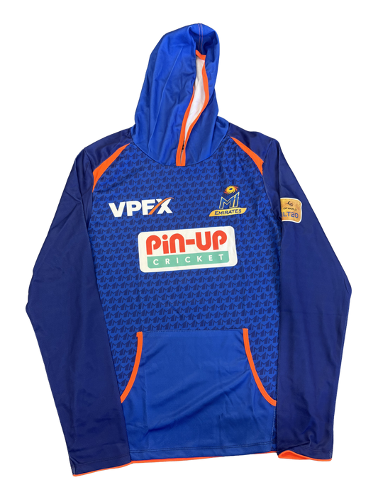 MI Emirates 2025 ILT20 Player Issue Training Hoodie