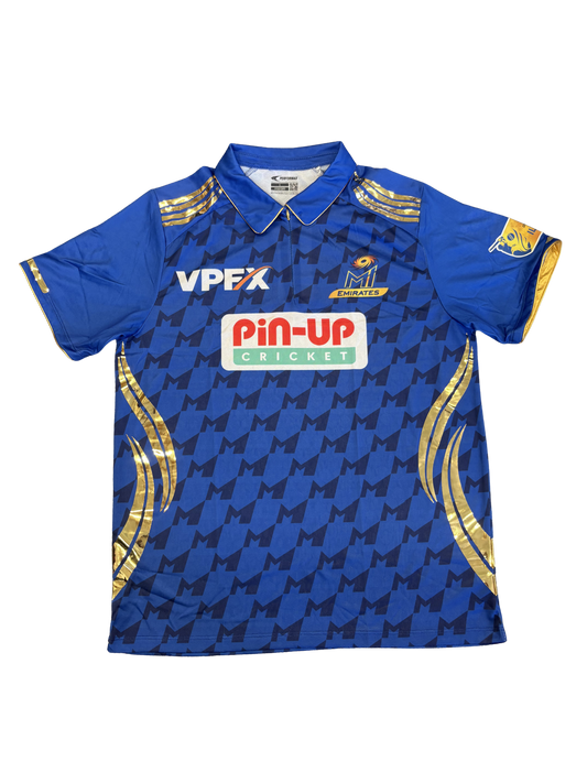 MI Emirates 2025 ILT20 Match Issue SS Playing Shirt