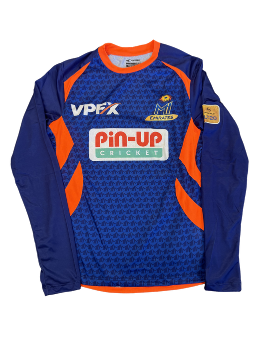 MI Emirates 2025 ILT20 Player Issue LS Training T-Shirt