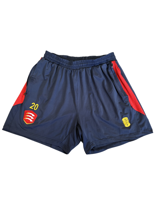 Matt Critchley Essex 2024 Player Issue Training Shorts