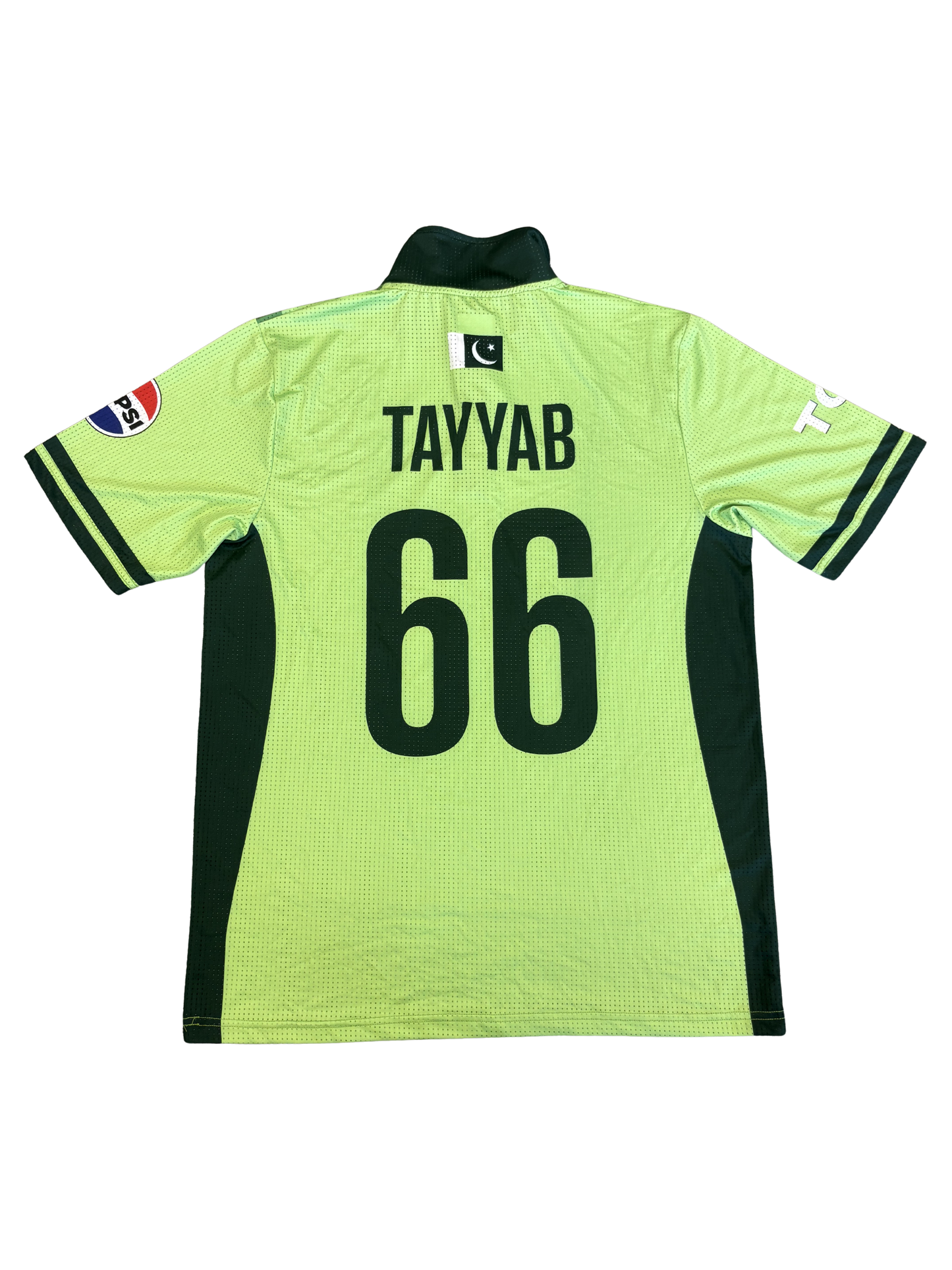 Tayyab Tahir Pakistan 2025 Champions Trophy Match Worn SS Playing Shirt