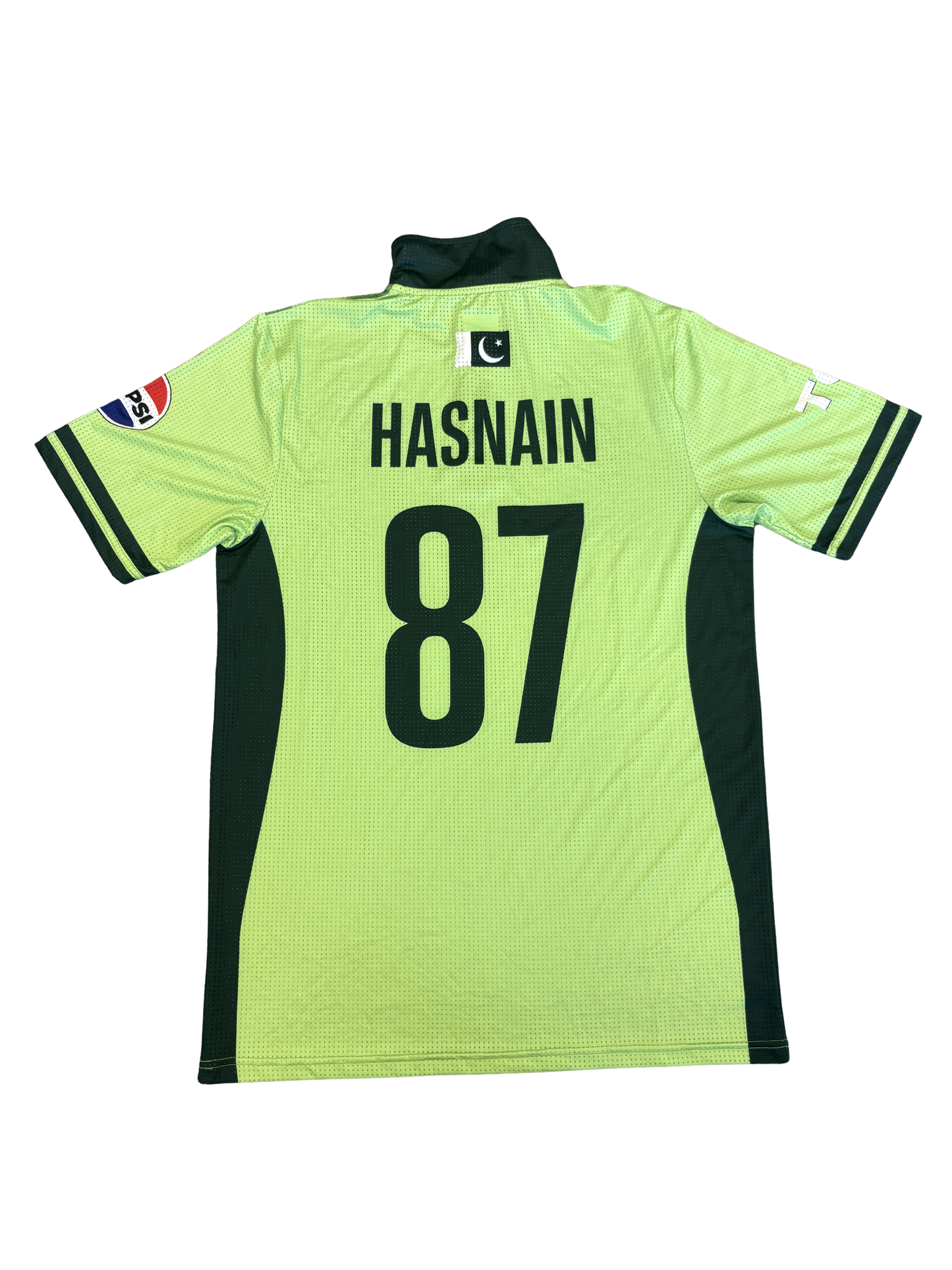 Mohammad Hasnain Pakistan 2025 Champions Trophy Match Issue SS Playing Shirt