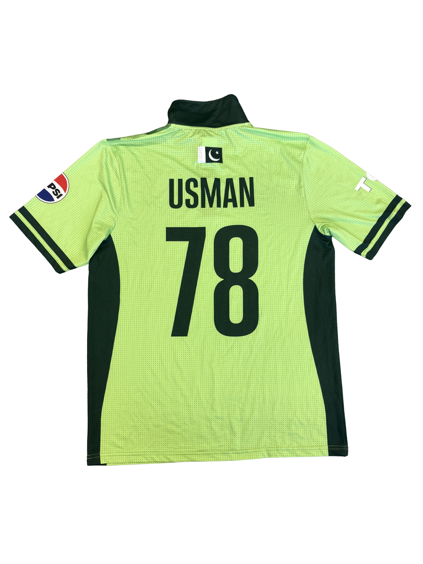 Usman Khan Pakistan 2025 Champions Trophy Match Issue SS Playing Shirt