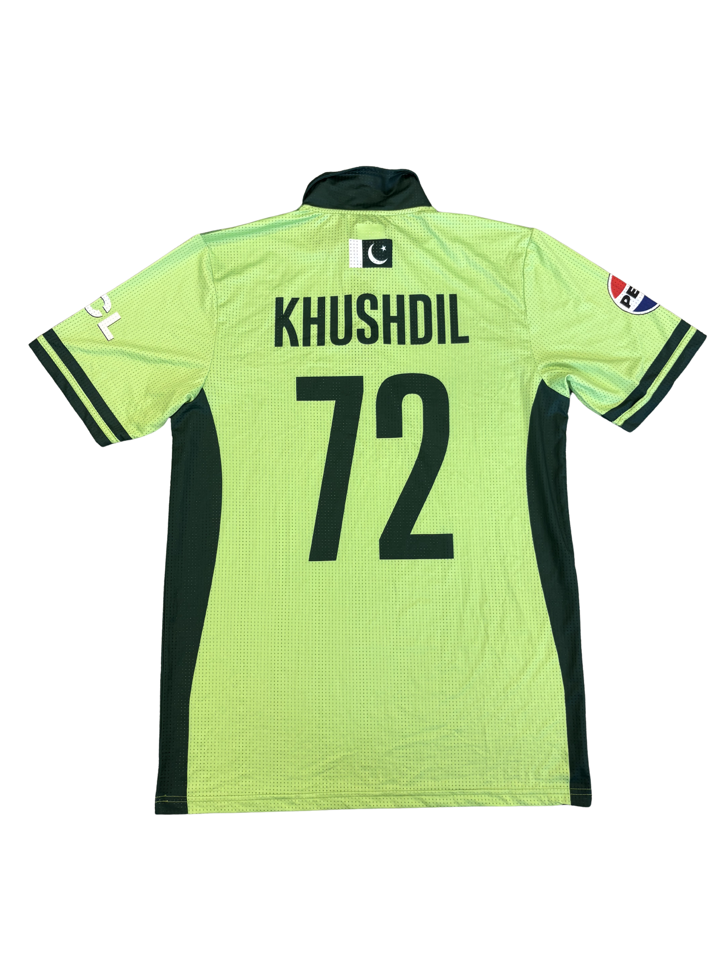 Khushdil Shah Pakistan 2025 Champions Trophy Match Worn SS Playing Shirt