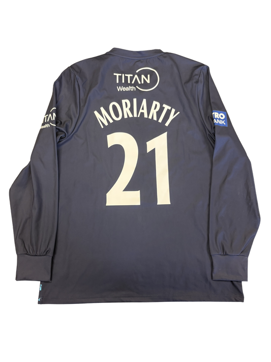 Dan Moriarty Yorkshire 2025 MB50 Match Worn LS Playing Jumper