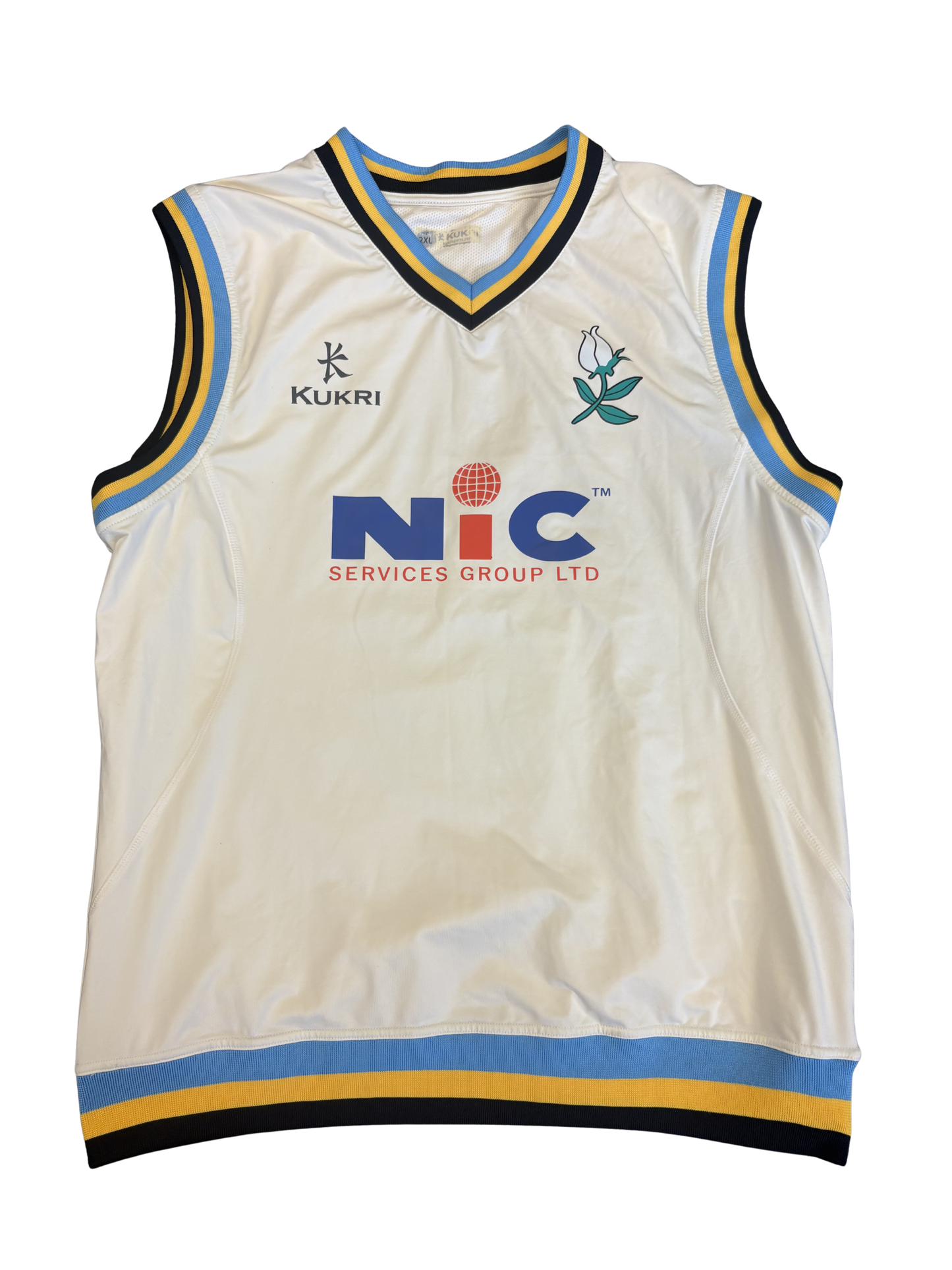 Dan Moriarty Yorkshire 2023 County Championship Match Worn Playing Pullover
