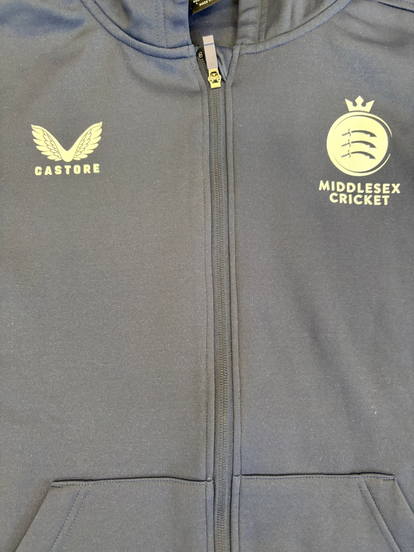 Middlesex Player Issue Full Zip Hooded Fleece
