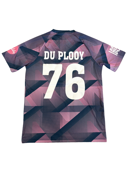 Leus Du Plooy Middlesex 2025 T20 Match Worn SS Playing Shirt