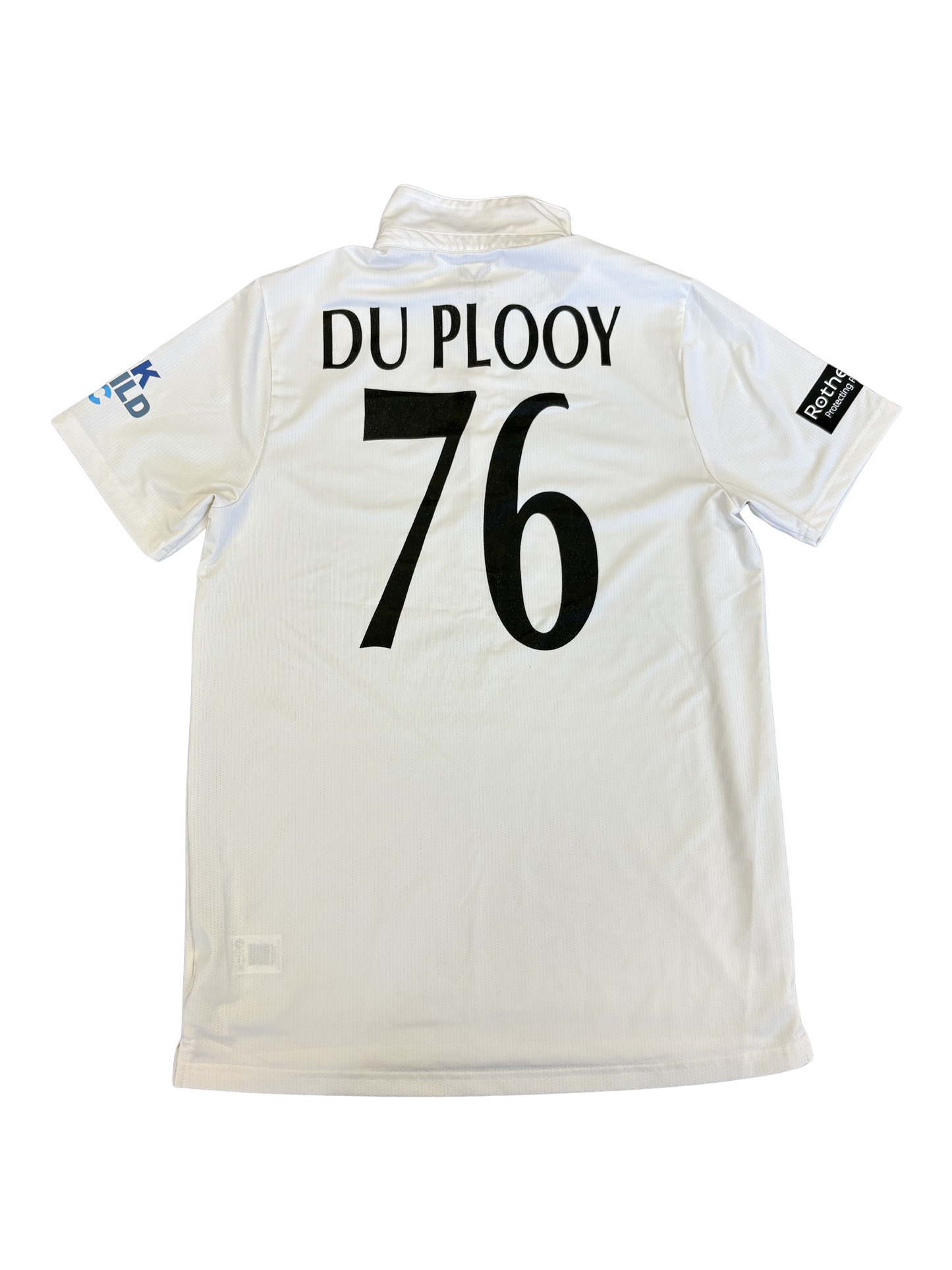 Leus Du Plooy Middlesex 2025 County Championship Match Worn SS Playing Shirt