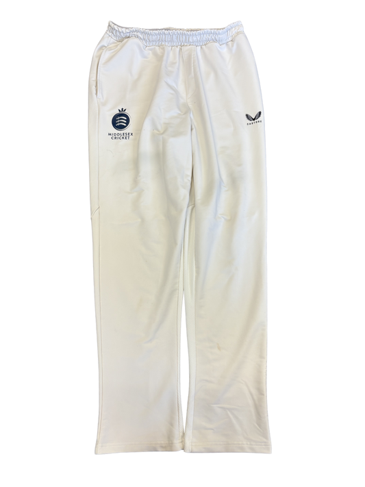 Middlesex County Championship Match Worn Playing Trousers