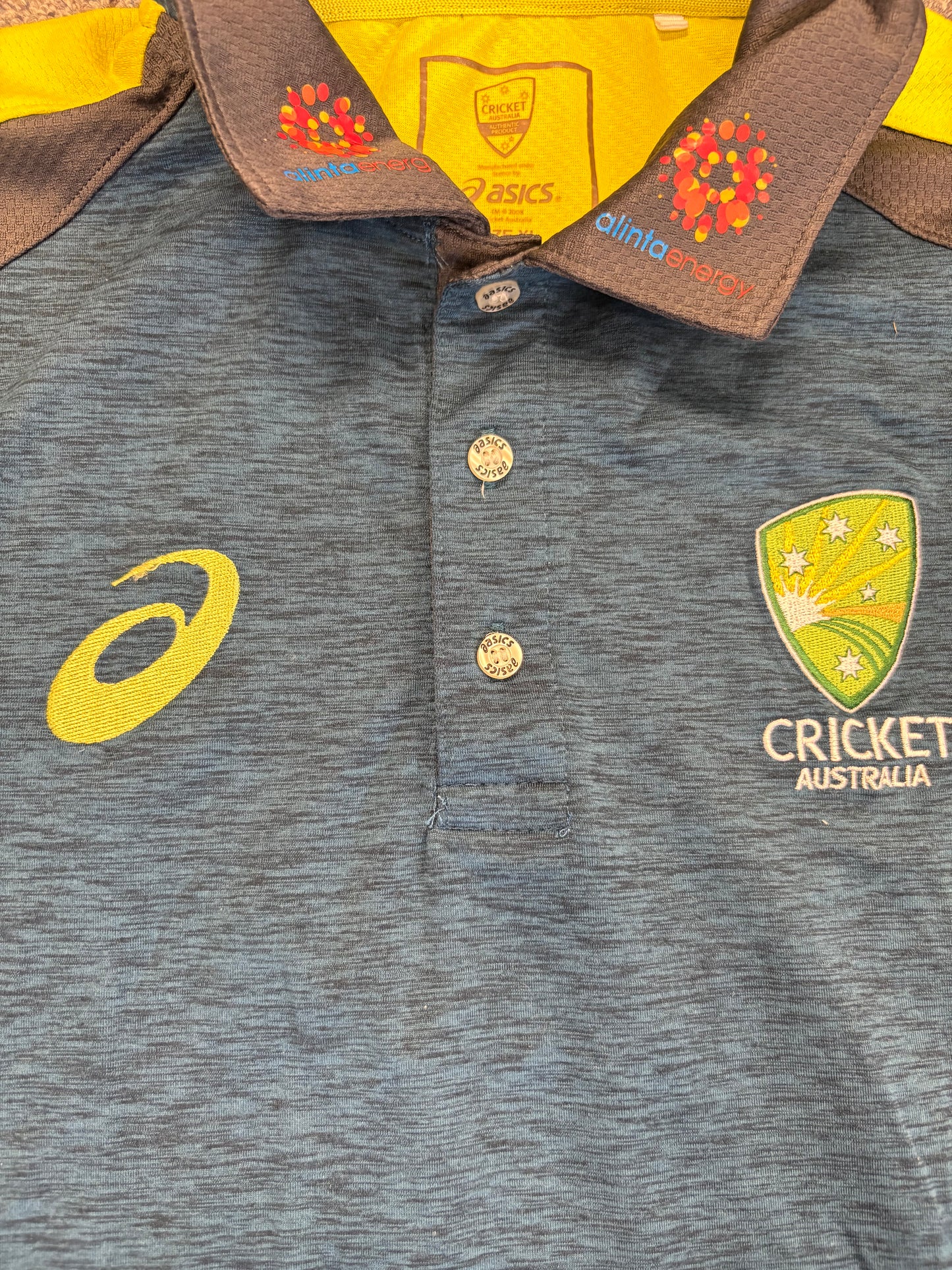 Australia 2019 Player Issue Travel & Media Polo Shirt