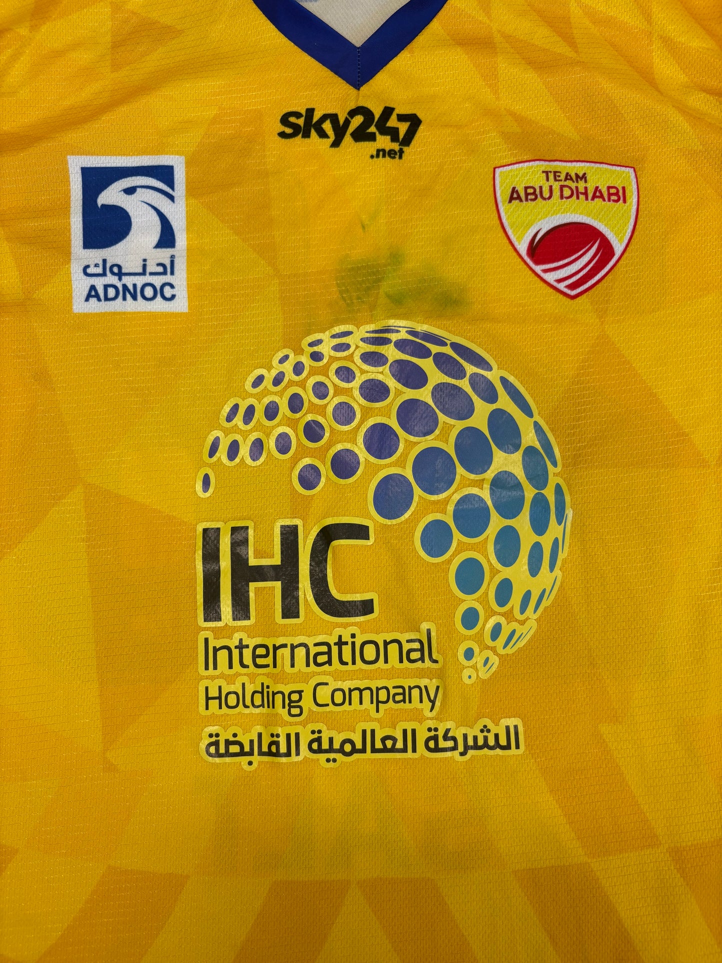 Phil Salt 2021 Team Abu Dhabi ABDT10 Match Worn LS Playing Shirt