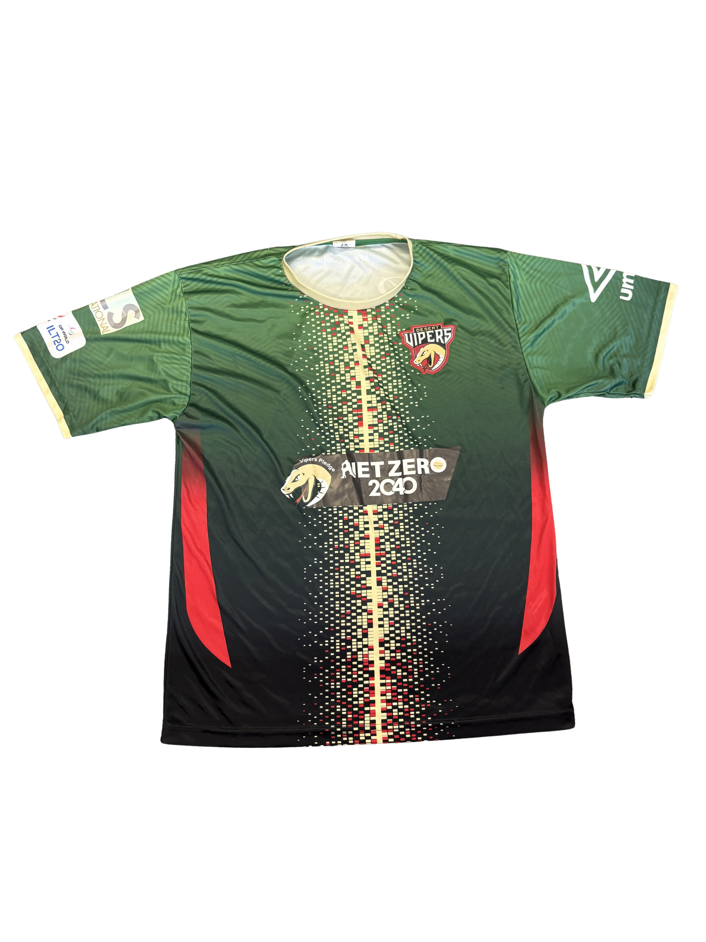 Desert Vipers 2024 ILT20 Player Issue SS Training T-Shirt