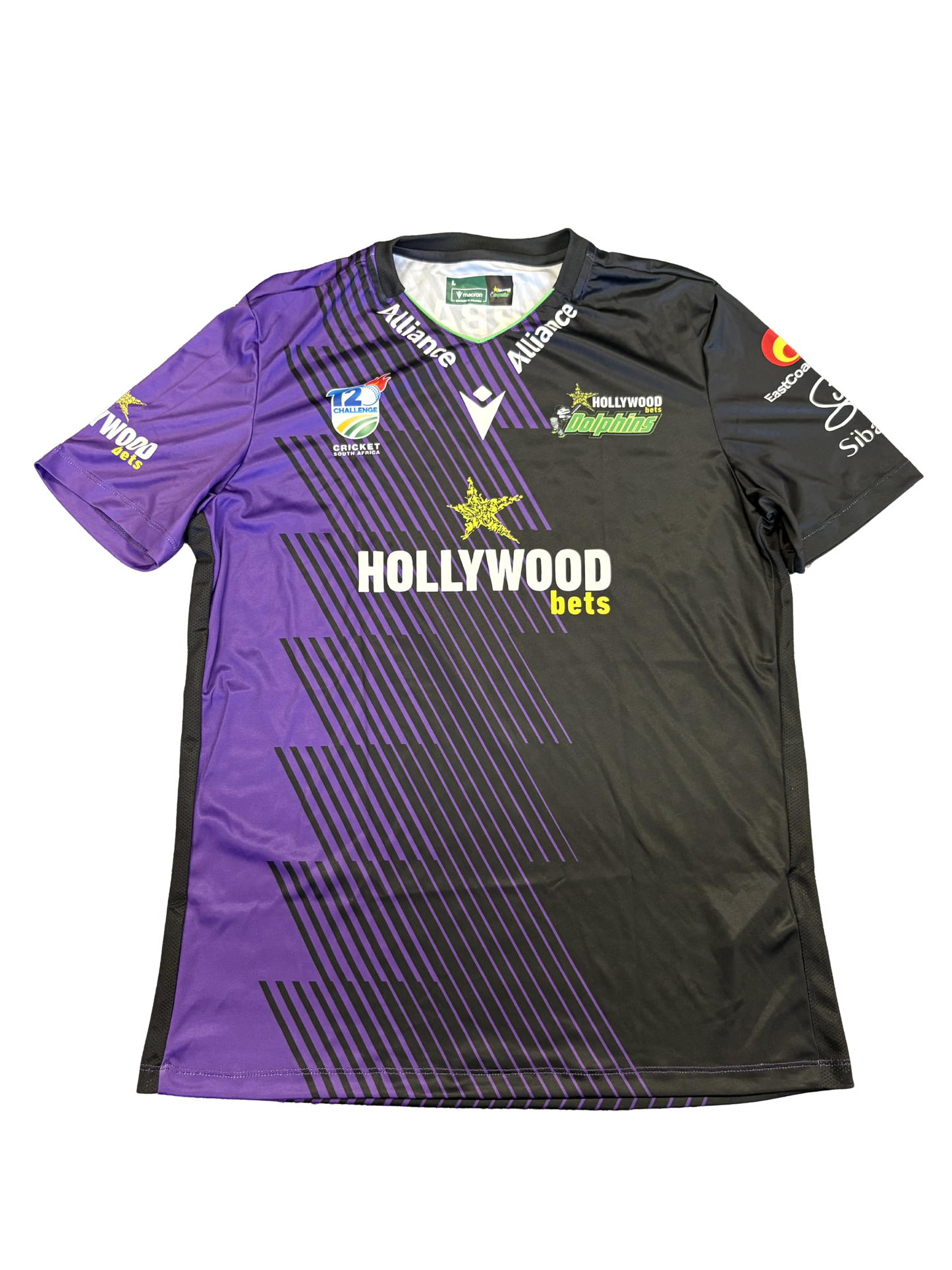 Leus Du Plooy Hollywood Dolphins 2025/26 T20 Match Issue SS Playing Shirt