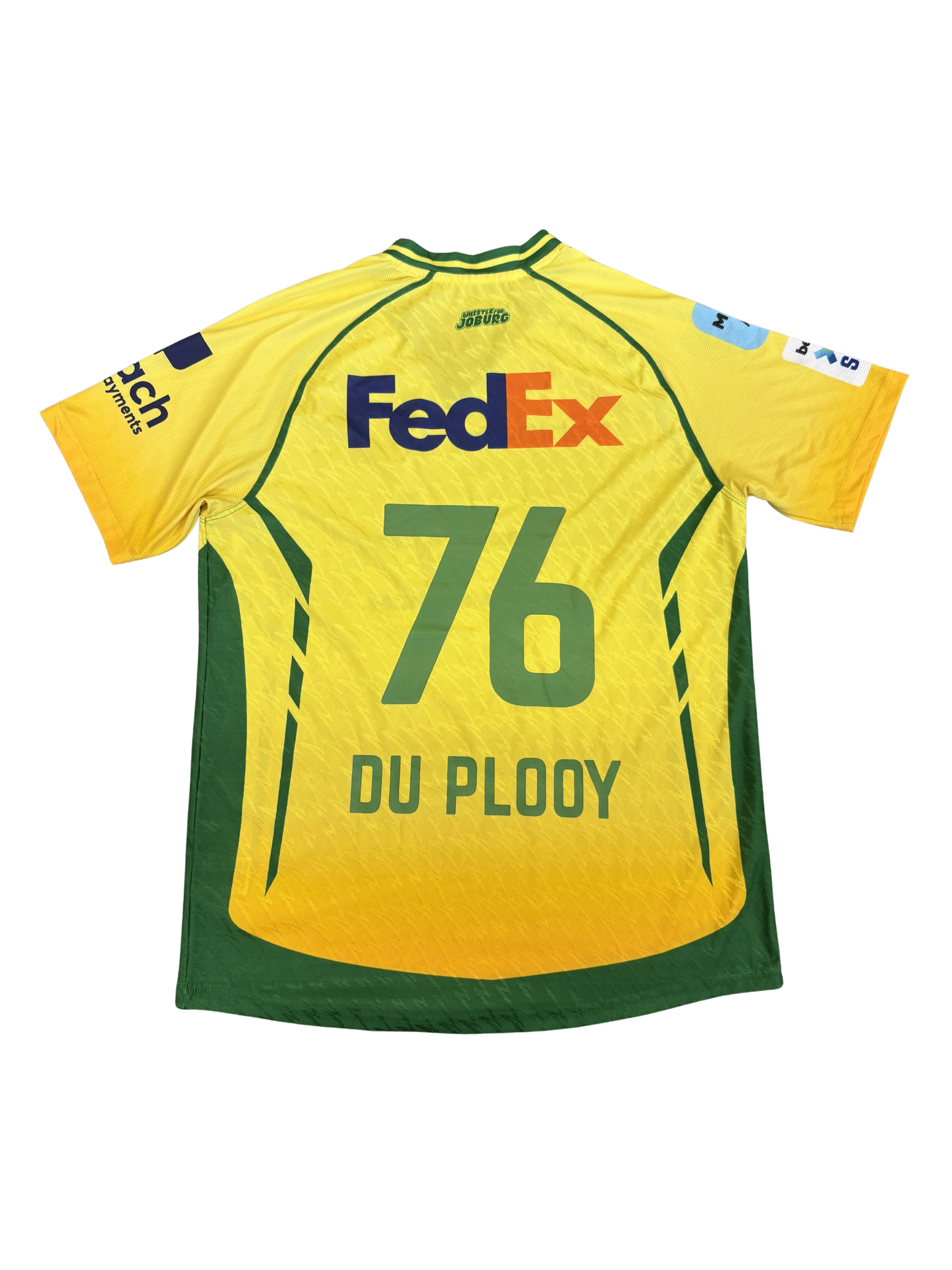 Leus Du Plooy Joburg Super Kings 2026 SA20 Match Worn SS Playing Shirt