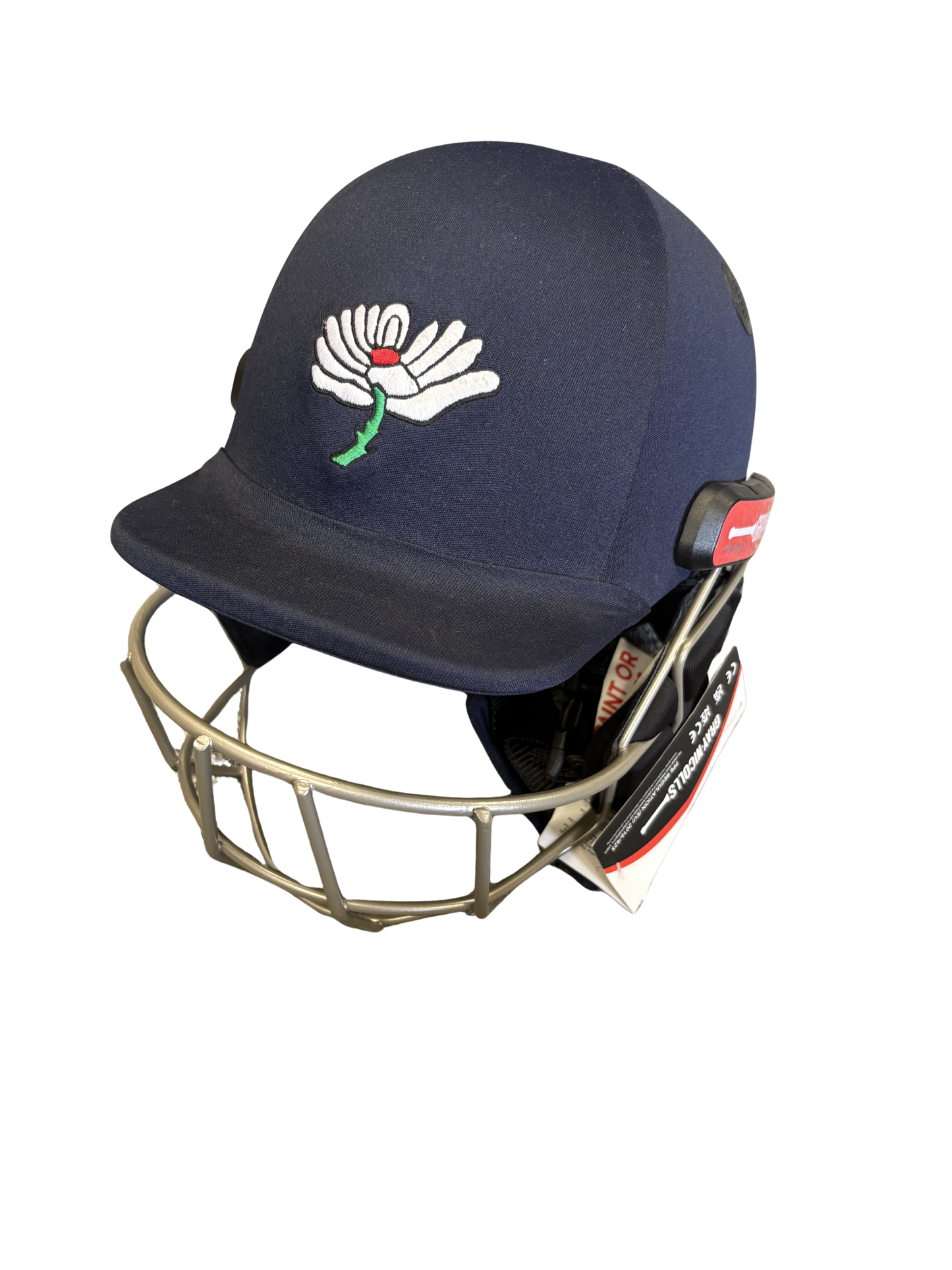 Yorkshire Gray Nics Evo Pro Titanium Cricket Helmet