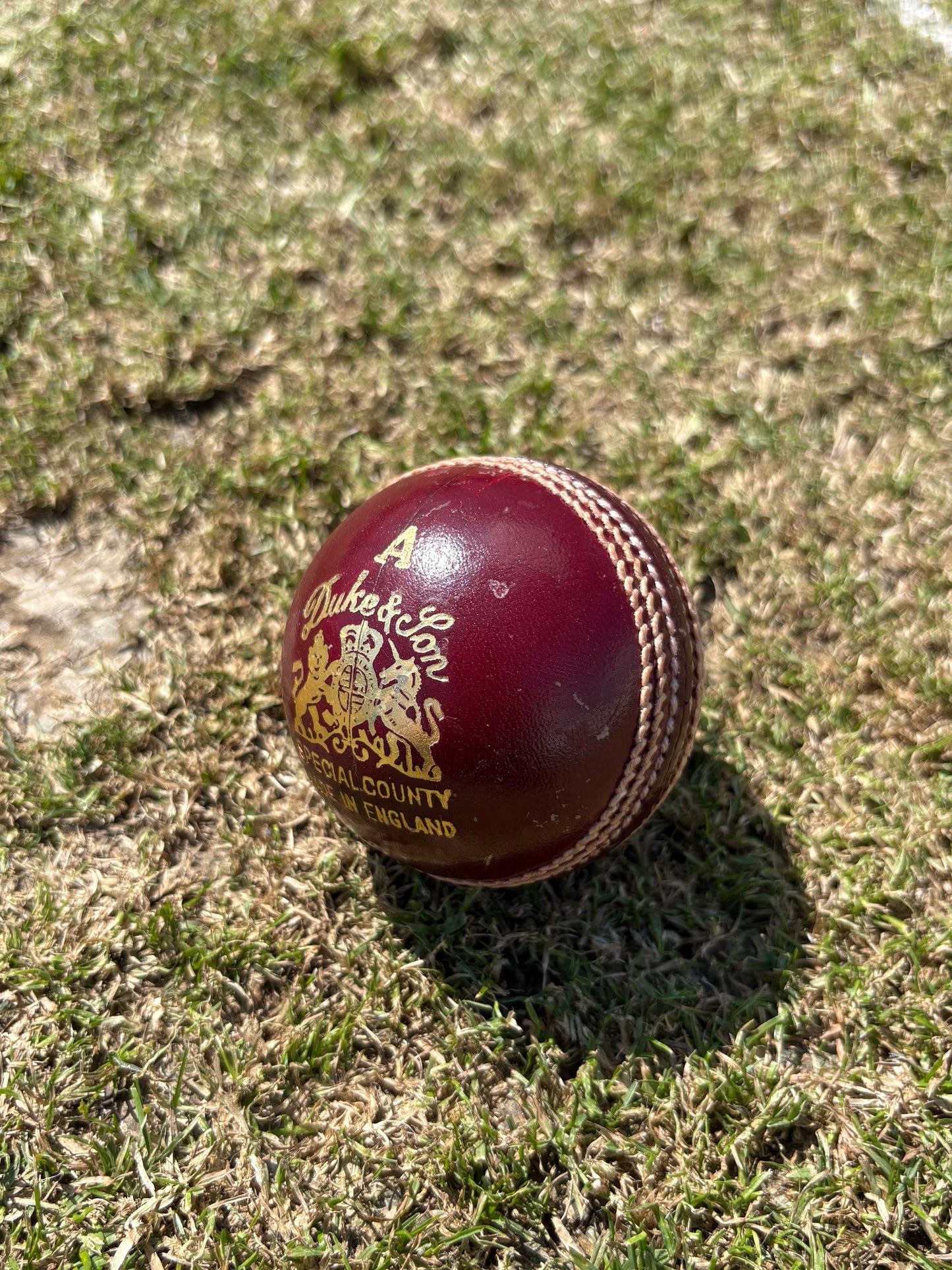 Dukes 2025 Special County Test Match Issue Ball *Transit Marks*