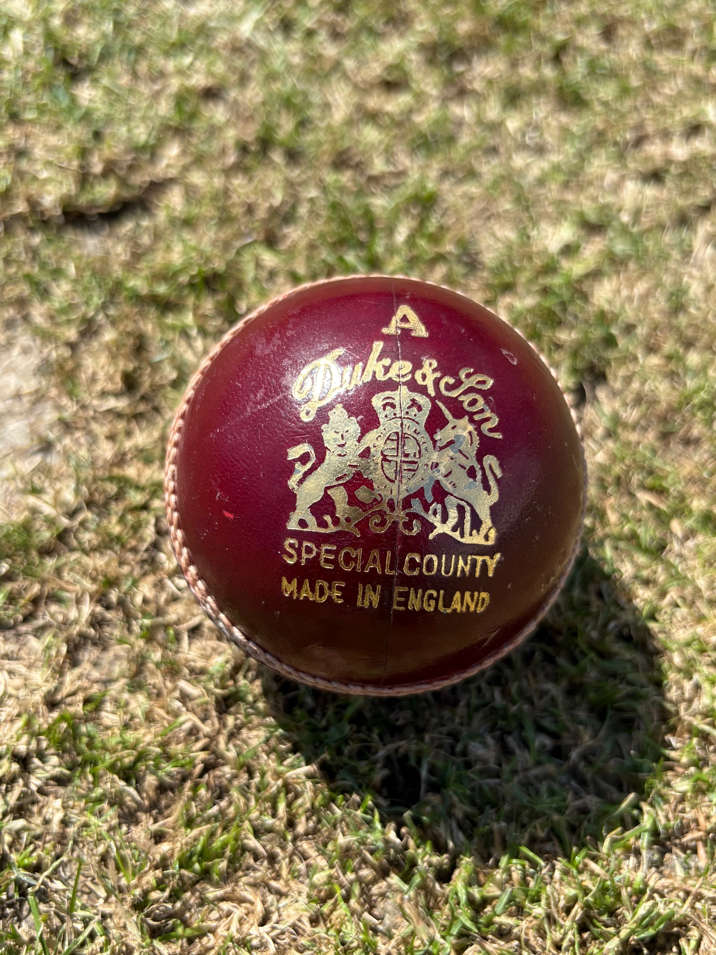 Dukes 2025 Special County Test Match Issue Ball *Transit Marks*