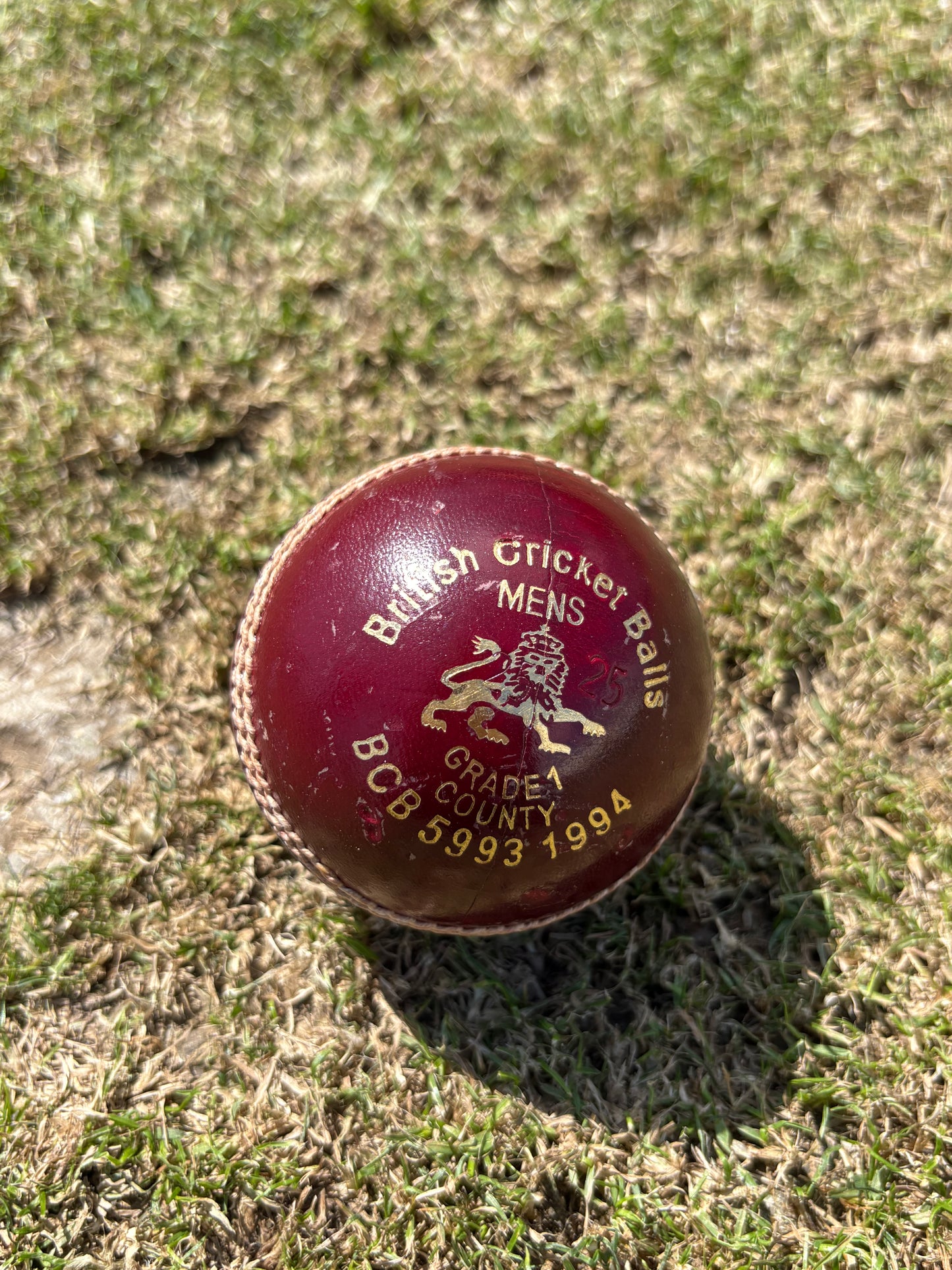 Dukes 2025 Special County Test Match Issue Ball *Transit Marks*
