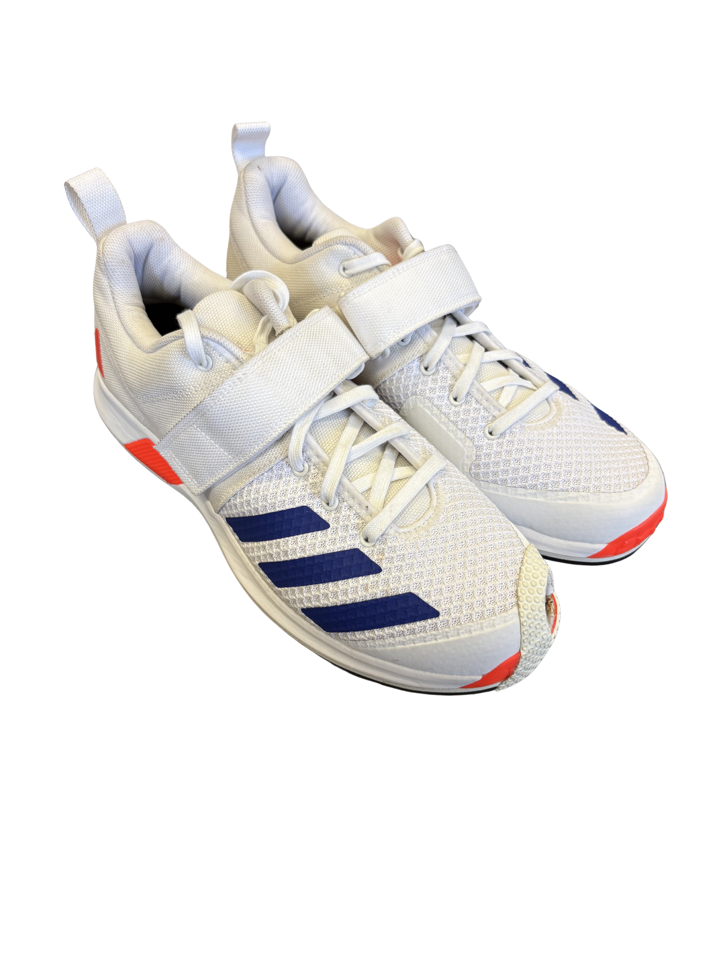 Adidas Adipower Incurza Pro Issue Custom Sole Cricket Spikes For Left Arm Bowler - UK11