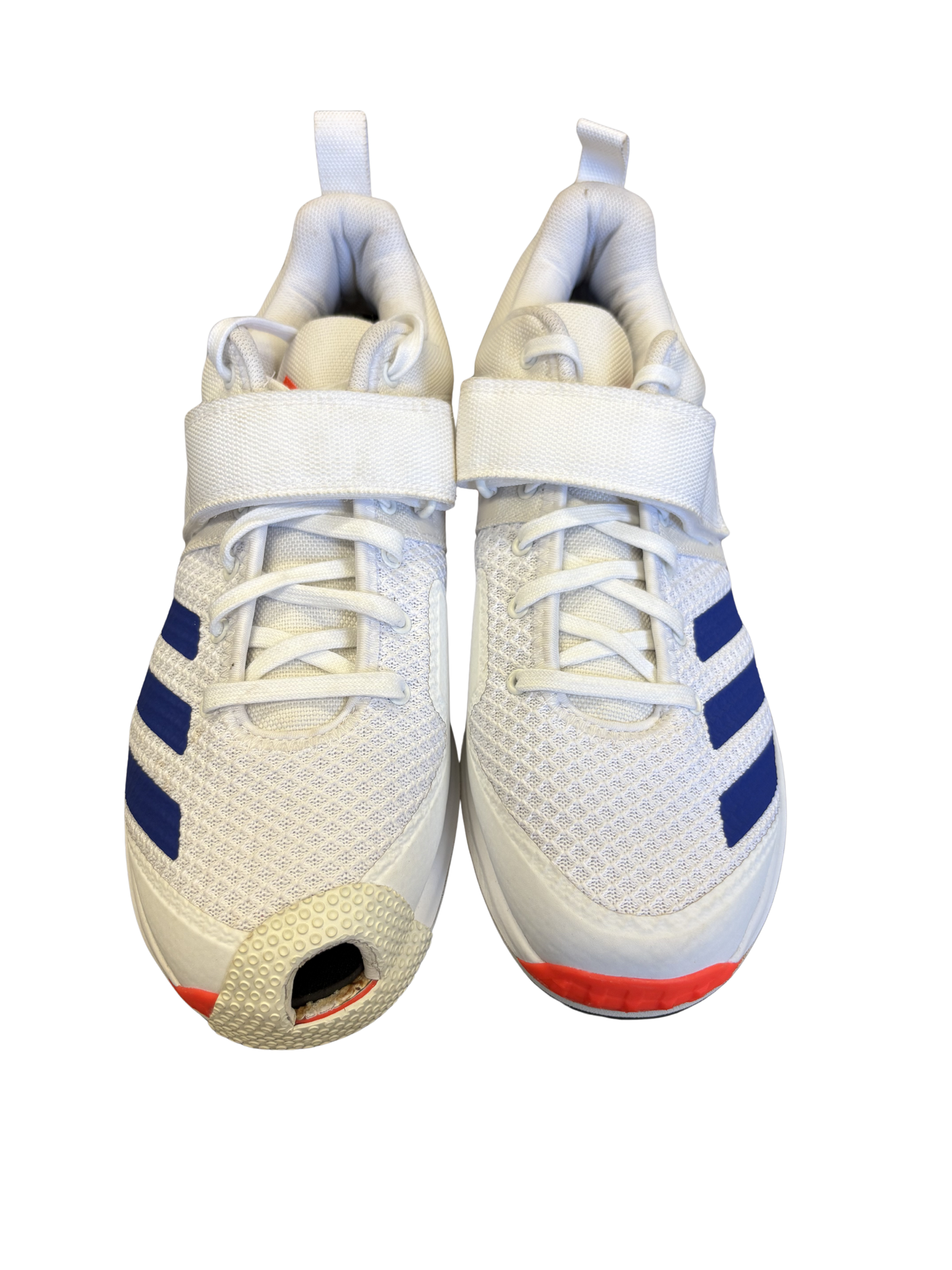 Adidas Adipower Incurza Pro Issue Custom Sole Cricket Spikes For Left Arm Bowler - UK11