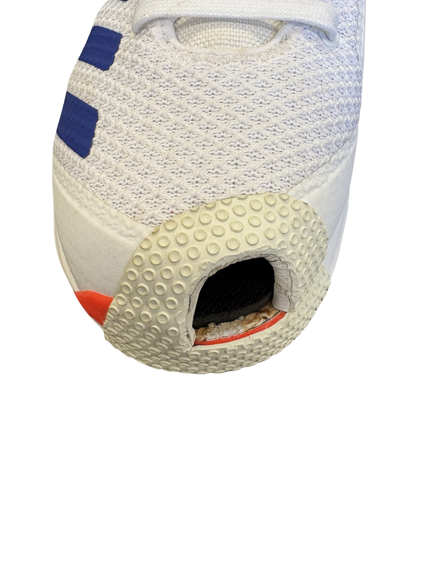 Adidas Adipower Incurza Pro Issue Custom Sole Cricket Spikes For Left Arm Bowler - UK11