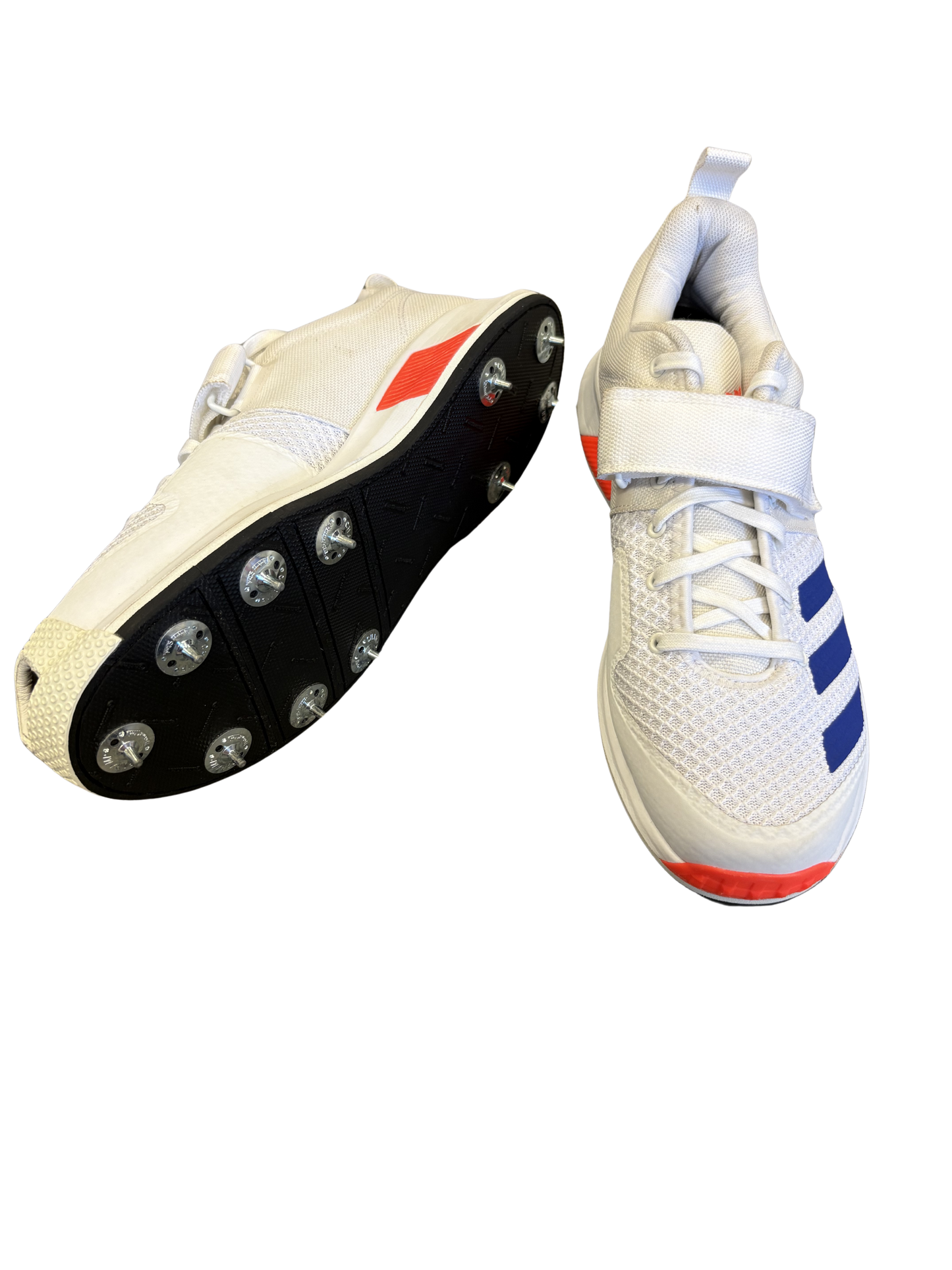 Adidas Adipower Incurza Pro Issue Custom Sole Cricket Spikes For Left Arm Bowler - UK11
