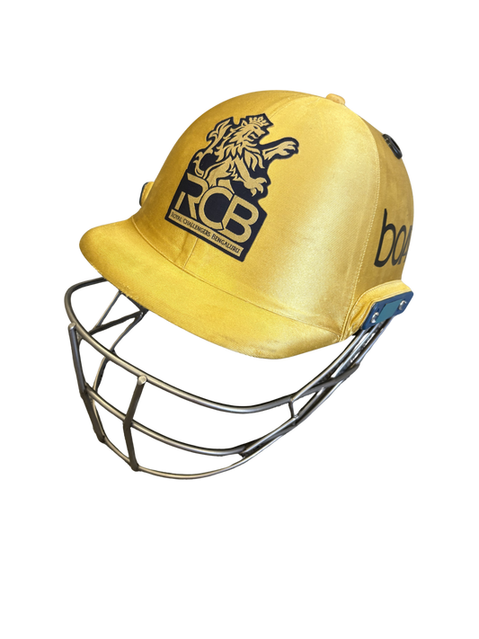 Royal Challengers Bengaluru IPL Shrey Masterclass Air 2.0 Match Used Cricket Helmet