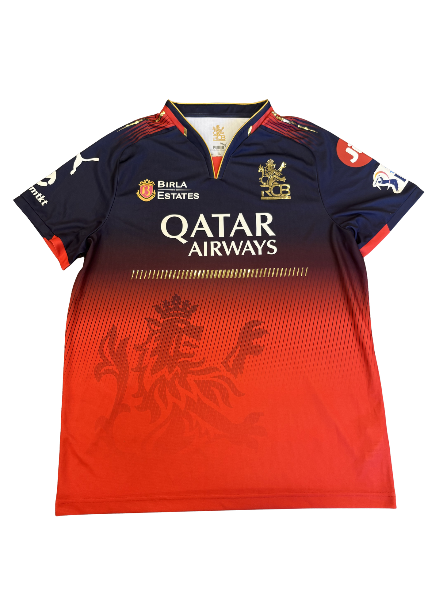 Romario Shepherd Royal Challengers Bengaluru 2025 IPL Match Worn SS Playing Shirt