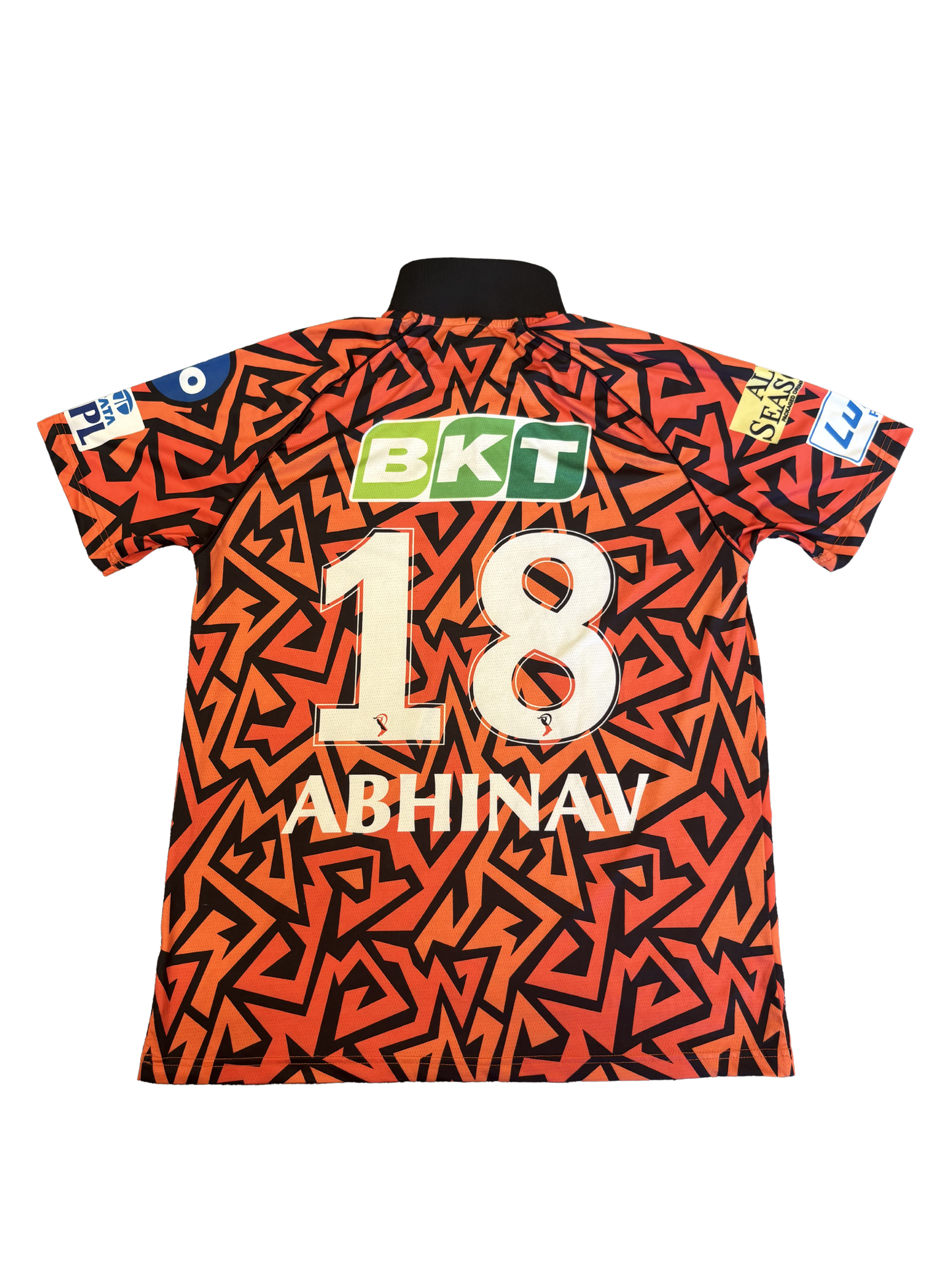 Abhinav Manohar Sunrisers Hyderabad 2024 IPL Match Worn SS Playing Shirt