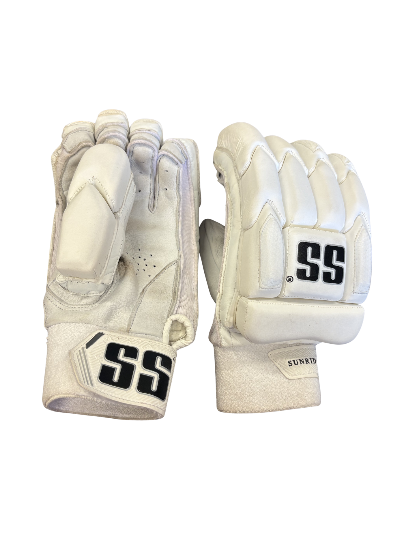 SS All White Pro Issue Batting Gloves - Left Hand