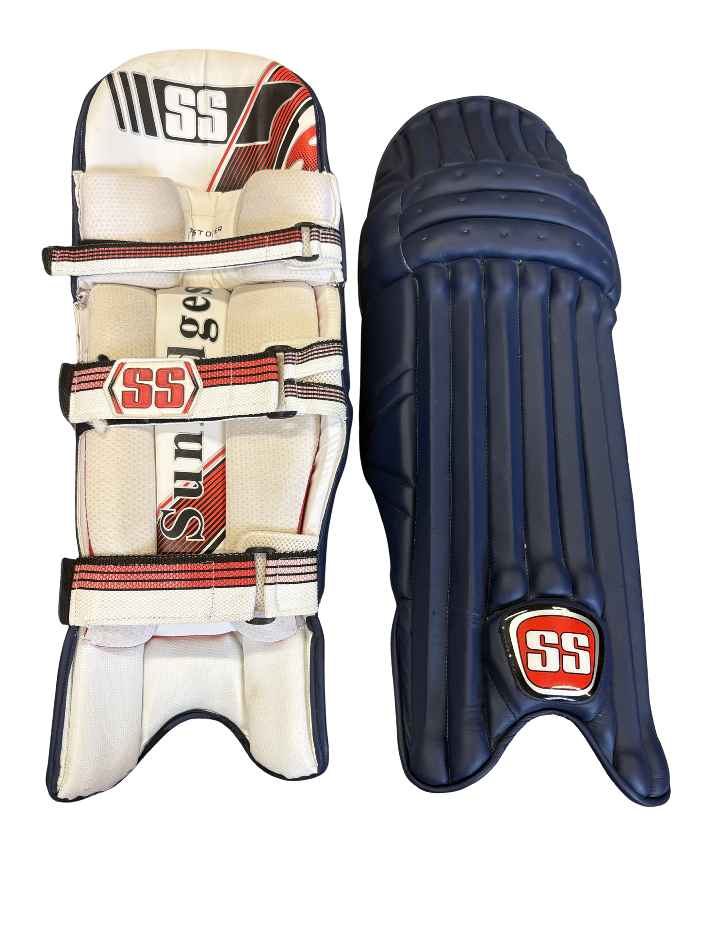 SS Test Opener Navy Pro Issue Batting Pads - Left Hand
