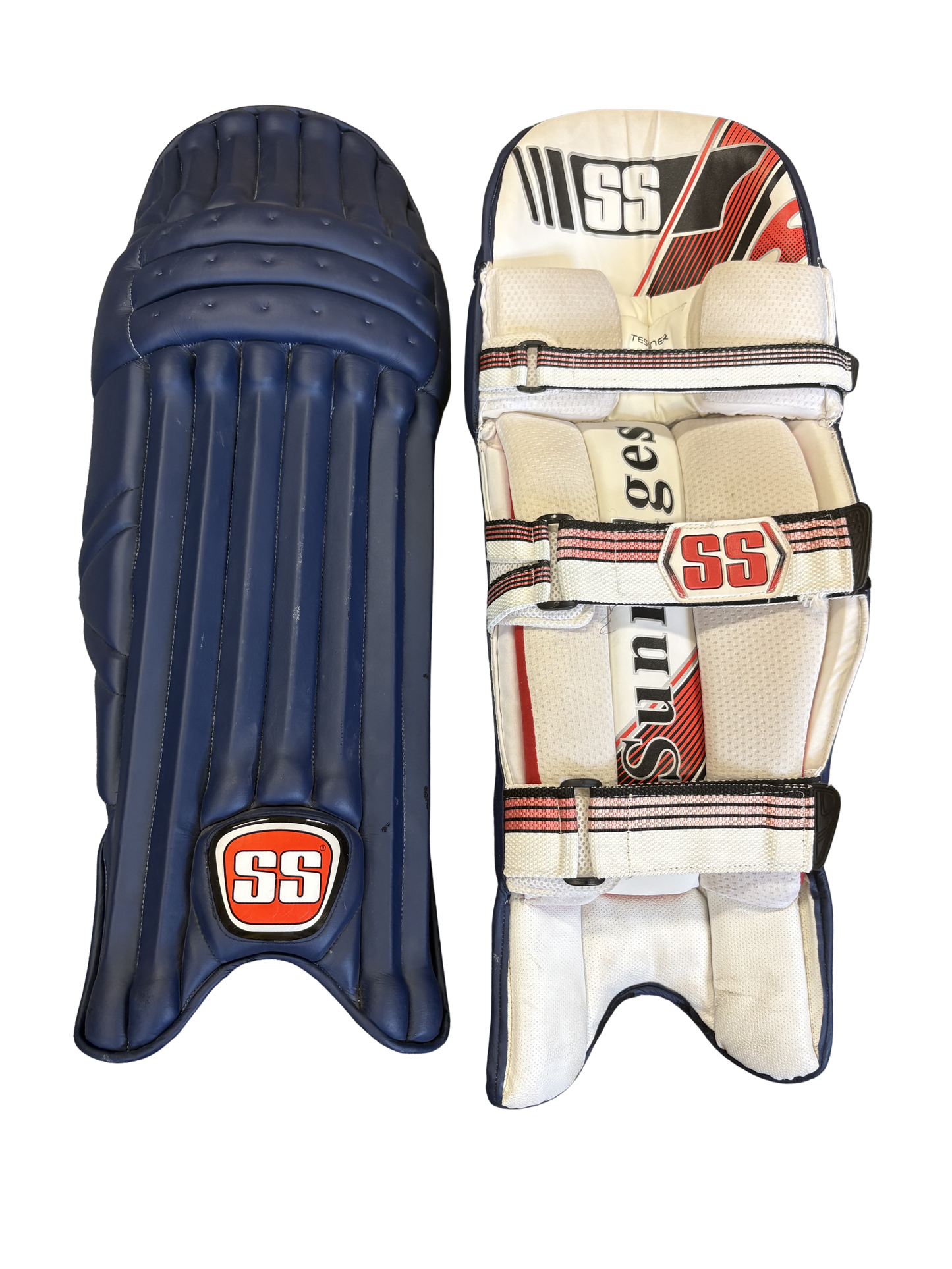 SS Test Opener Navy Pro Issue Batting Pads - Left Hand