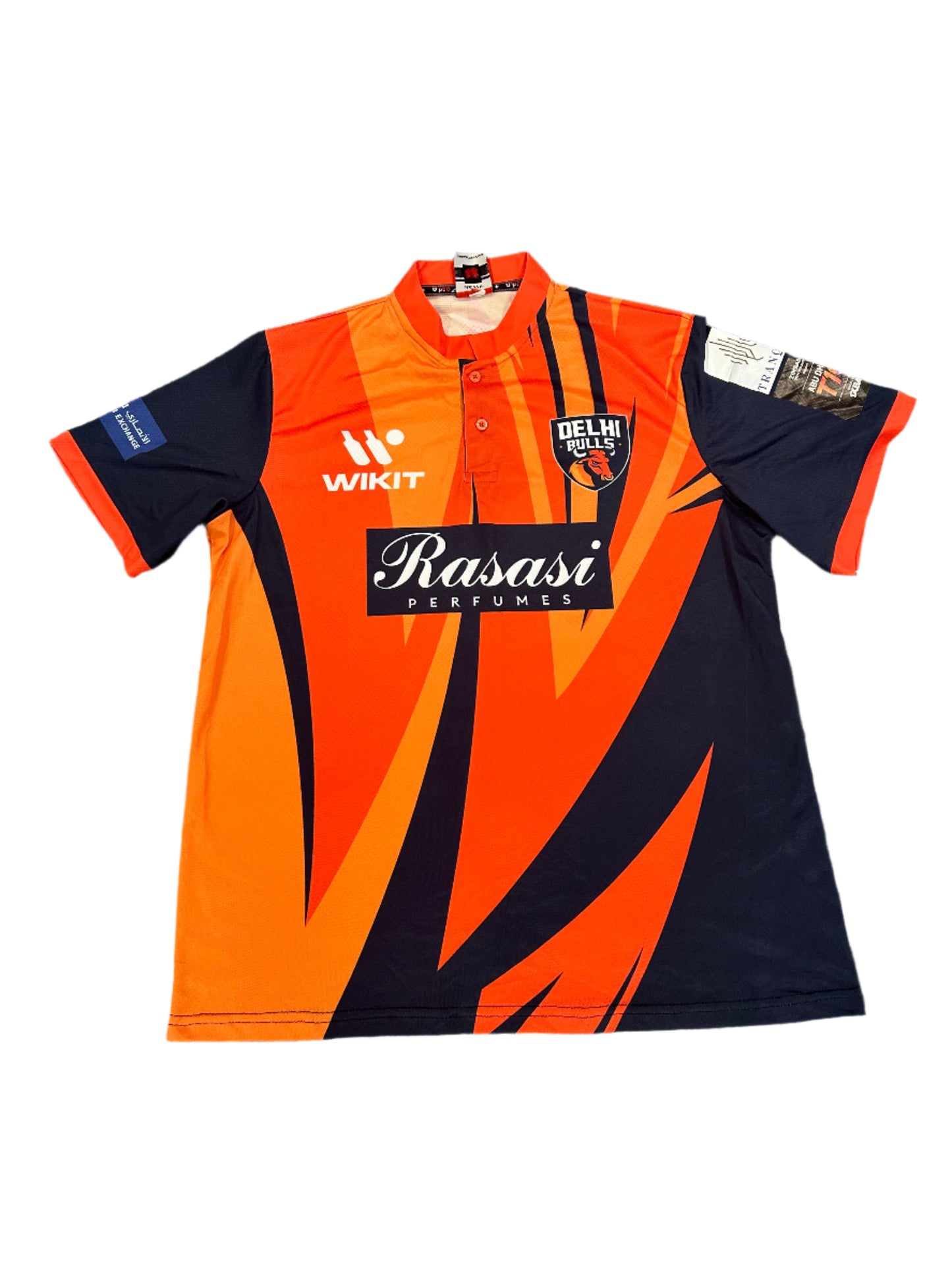 Rovman Powell Delhi Bulls 2024 ABDT10 Match Worn SS Playing Shirt
